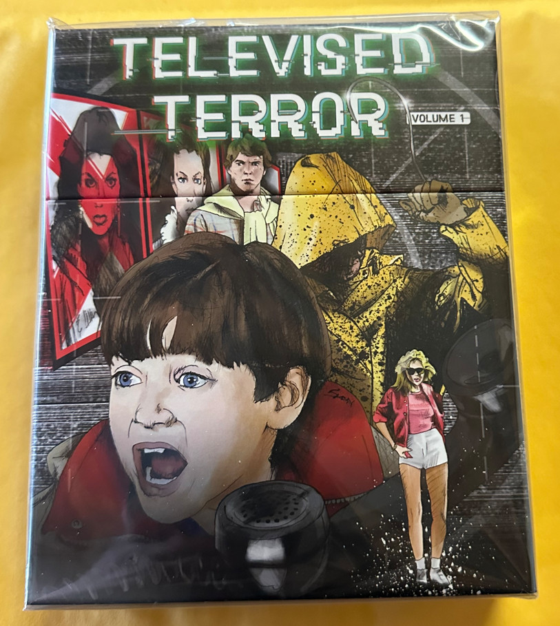 Televised Terror Volume 1 – 3 Disc Blu-ray Box Set Vinegar Syndrome NEW OOP