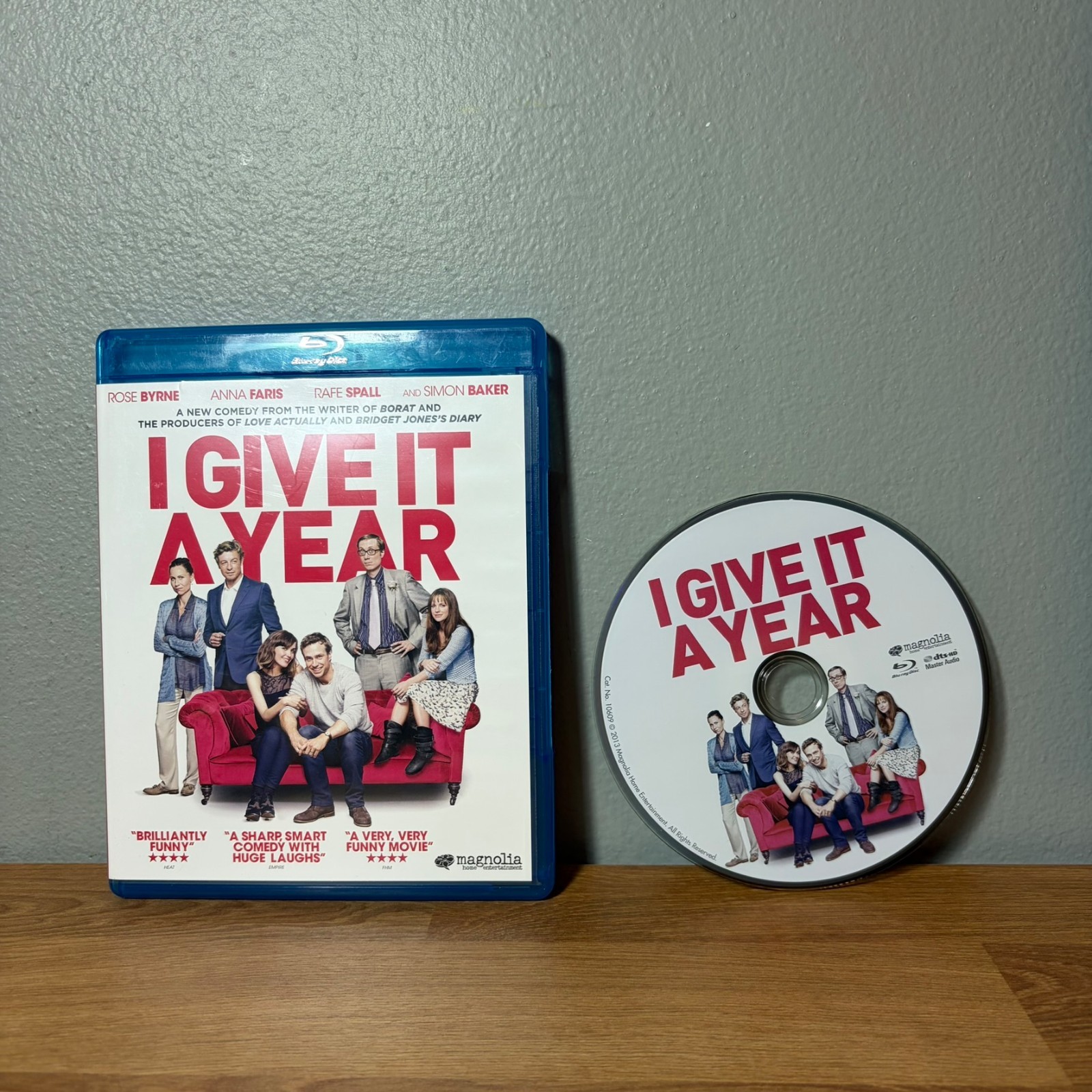 I Give It a Year (Blu-ray, 2013) BRAND NEW FACTORY SEALED! Magnolia Home Ent.