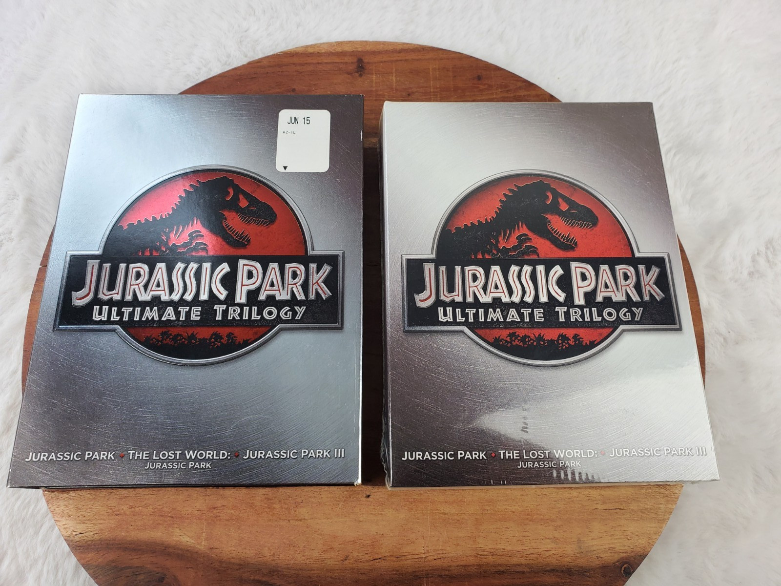 BRAND NEW Jurassic Park Ultimate Trilogy Collection (DVD, 2011, 4-Disc Set)