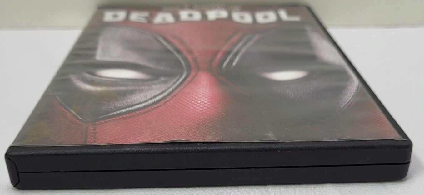 Marvel Deadpool 2016 Movie DVD + Digital HD Rated R 108 Minutes