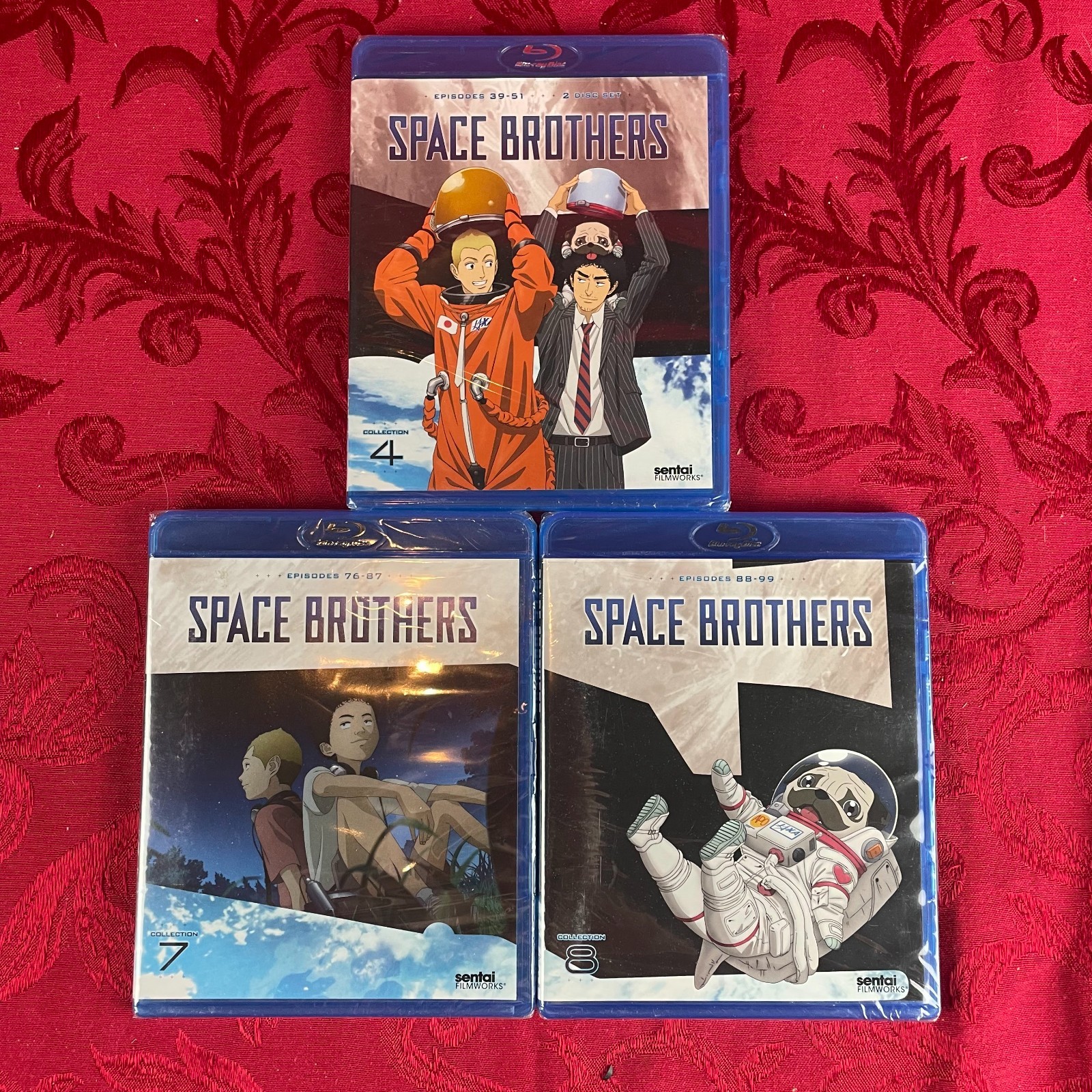 SPACE BROTHERS: Collection 4, 7, 8 (Blu-ray) Sentai Filmworks, Ayumu Watanabe