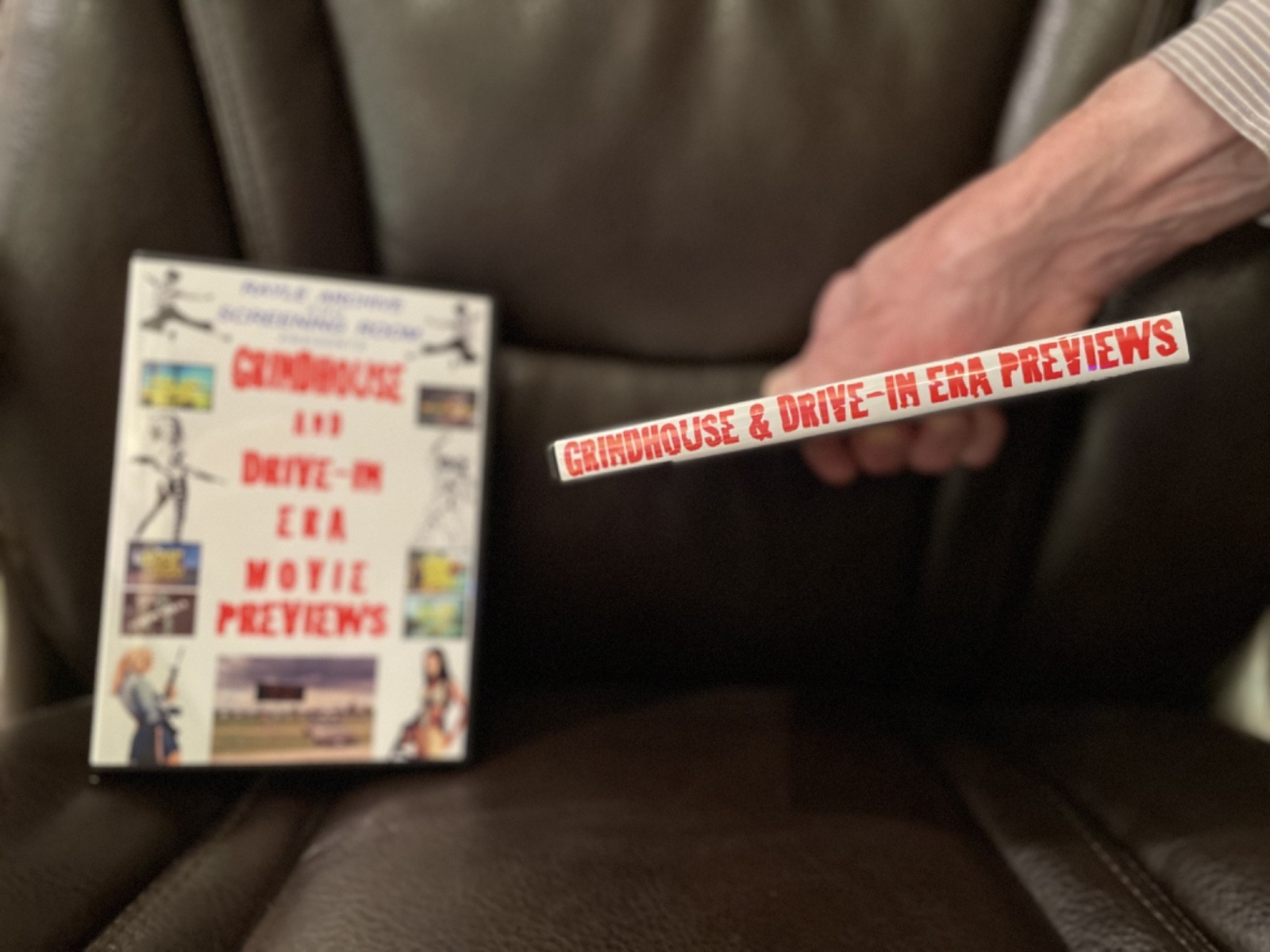 GRINDHOUSE AND DRIVE-IN ERA MOVIE PREVIEWS – DVD – 104 in all !