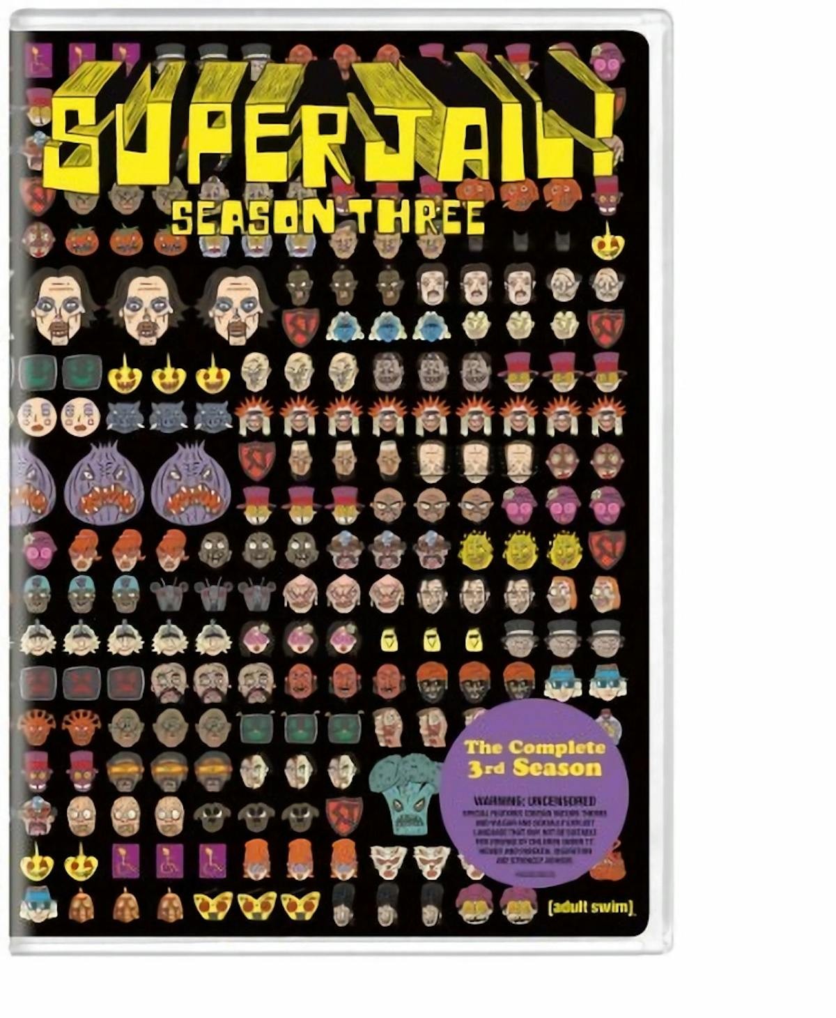 Superjail! Season Three DVD NEW