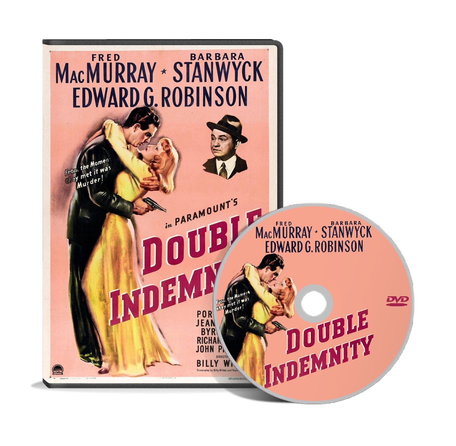 Double Indemnity (1944) Crime, Drama, Film-Noir DVD