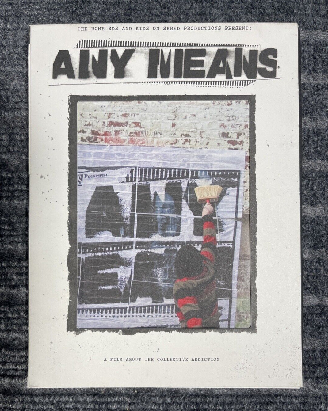 Any Means A Film About The Collective Addiction DVD 2007 Rome SDS Snowboarding