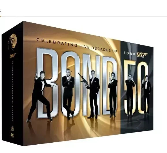 Bond 50 Celebrating Five Decades of Bond 007 DVD 23-Disc Box Set