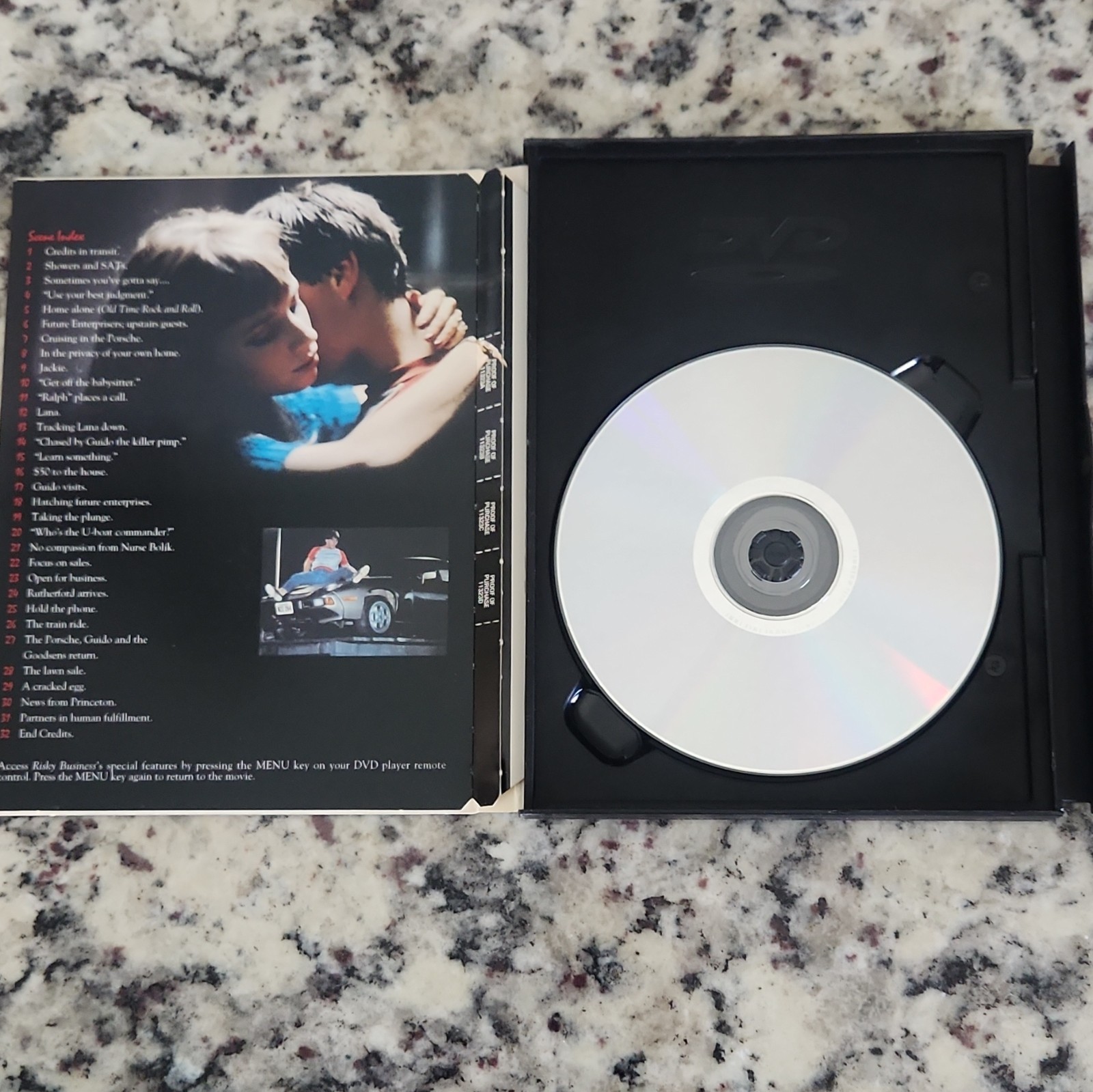 Warner Home Video Risky Business DVD R Tom Cruise De Mornay Brickman 99m