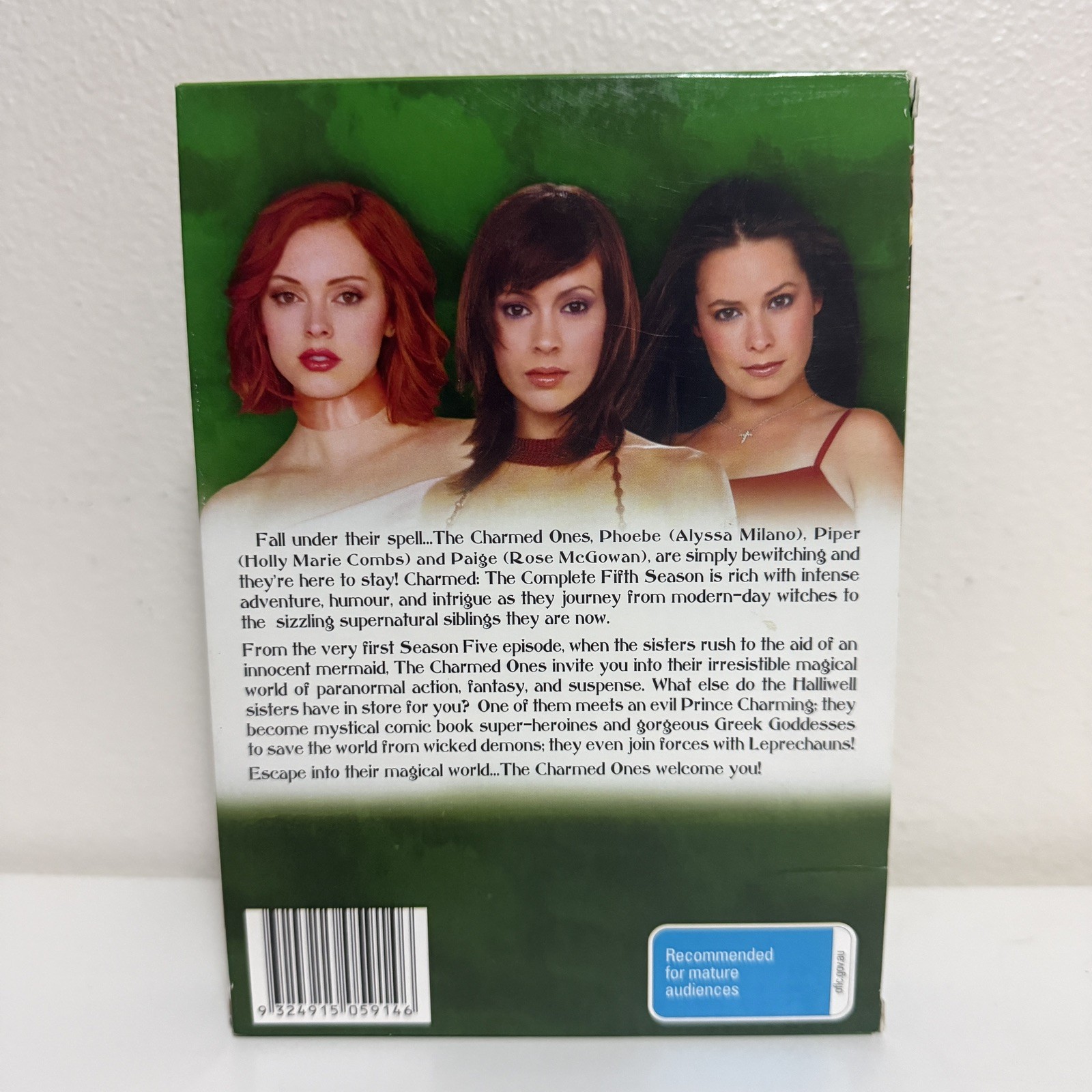 Charmed Complete Seasons 1-8 DVD Box Set Region 4 PAL All 8 Seasons Paramount AU
