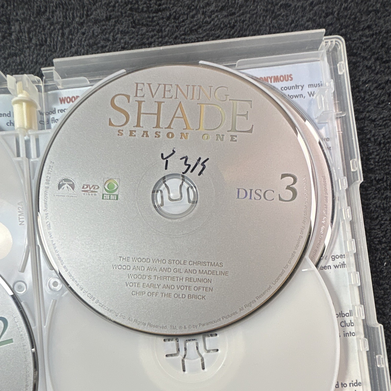Paramount Evening Shade Season 1 DVD 5-Disc Burt Reynolds NR 2008 NTSC