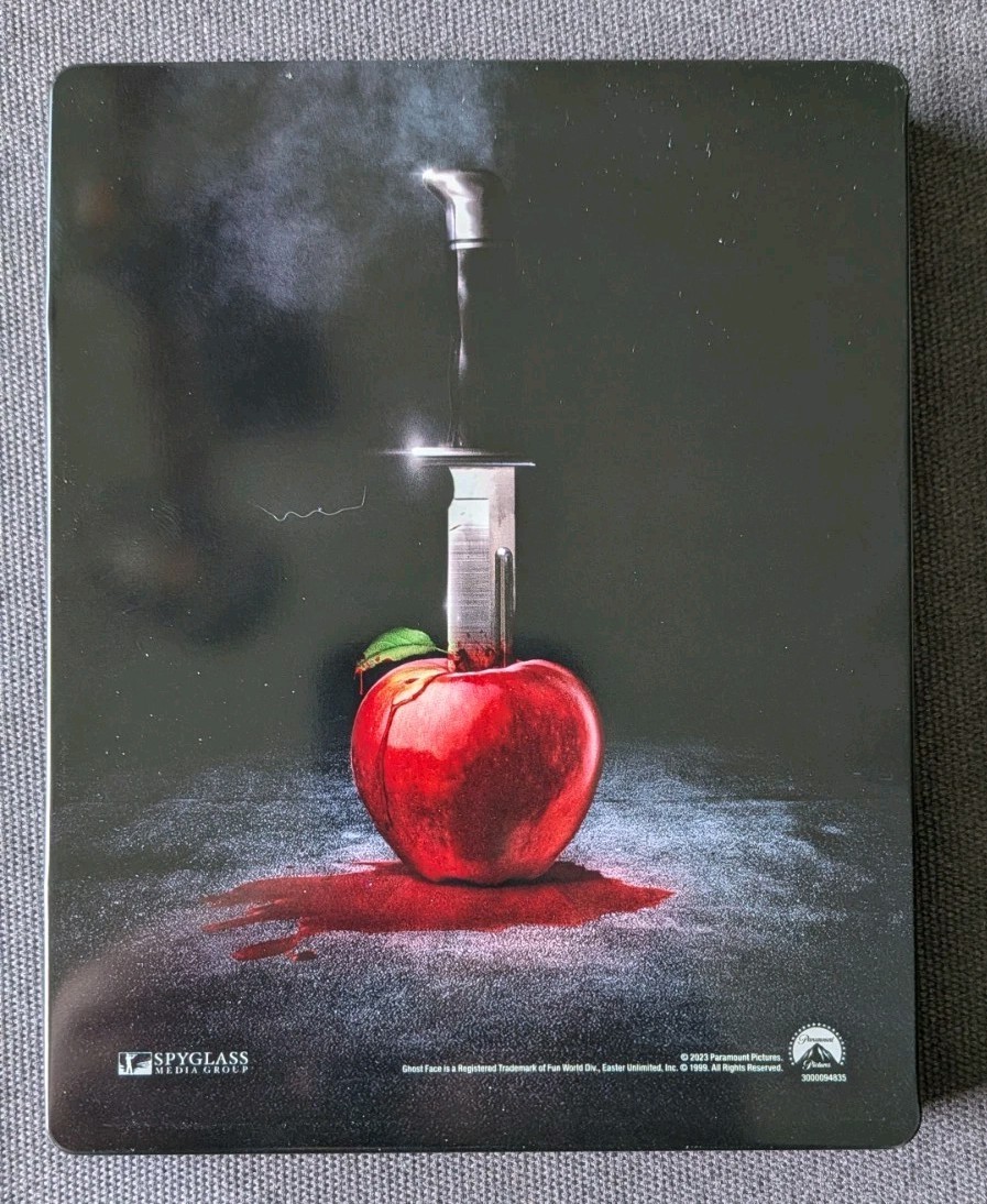 Scream VI 6 (4K UHD + Blu-ray) RARE OOP US Steelbook w/ J-Card No Digital Code