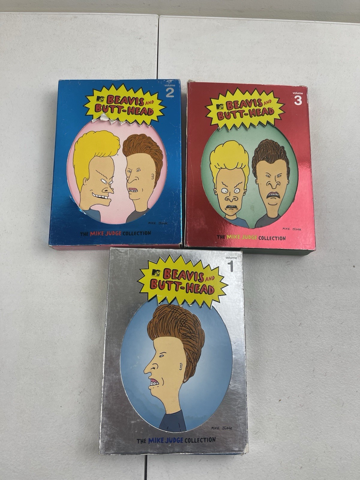 Beavis and Butt-Head Volume 1 2 3 Box Sets MTV Mike Judge Collection