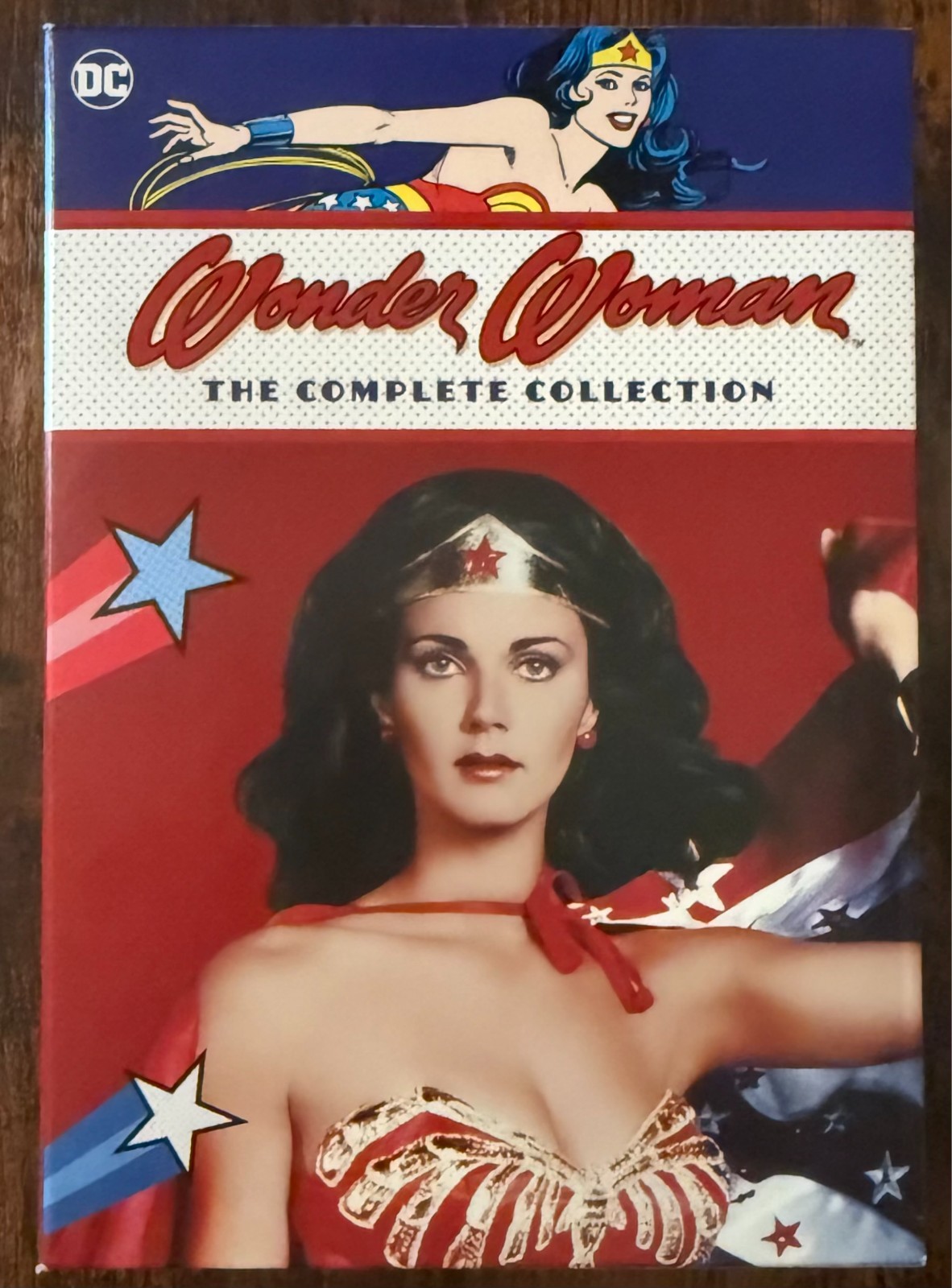 WONDER WOMAN….THE COMPLETE SERIES.. DVD.. LIKE NEW….