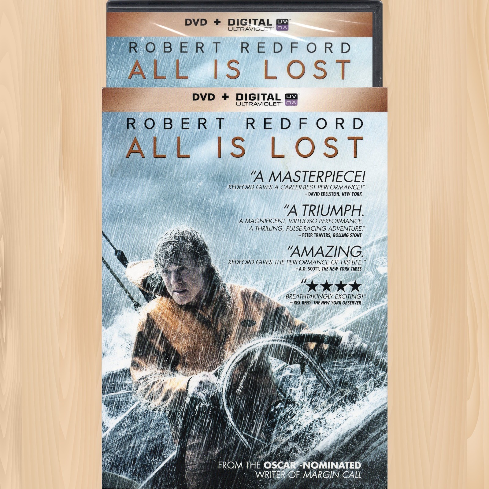Robert Redford ALL IS LOST DVD written and directed by J.C. Chandor 0222