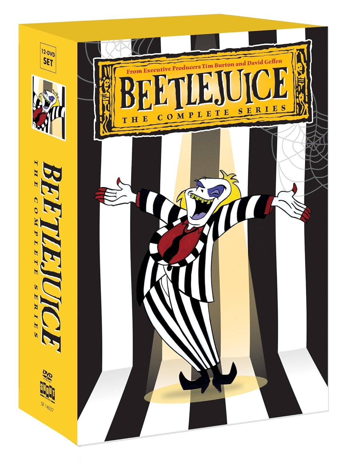 Beetlejuice The Complete Series Seasons 1,2,3 & 4 DVD 12-Disc Box Set New Sealed