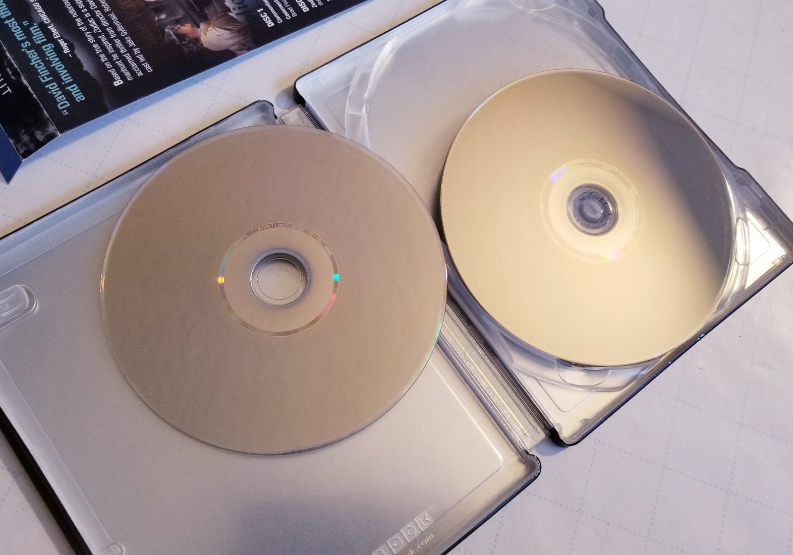 Zodiac Steelbook Director’s Cut (Blu-ray) MINT DISCS 2007 Fincher