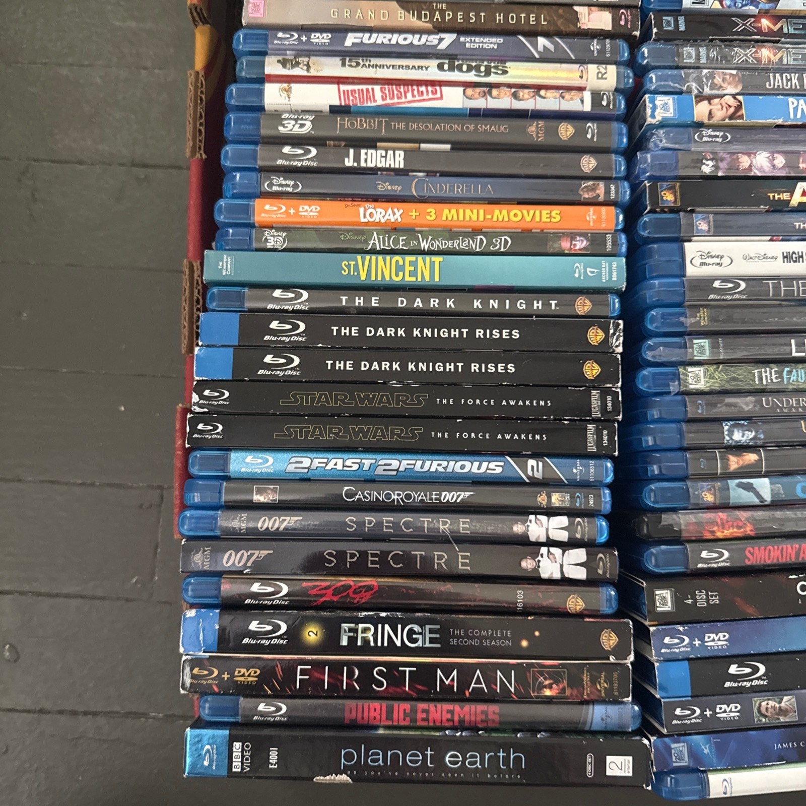 75 Bulk Blurays – Various genres