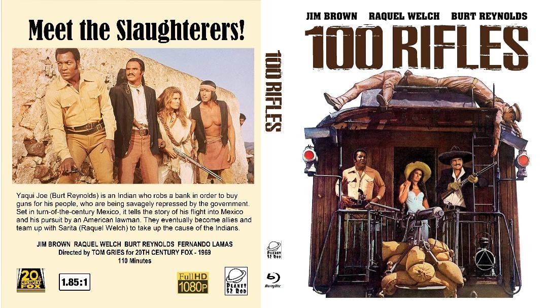 100 Rifles (1969) – 1080P BLURAY RARE WESTERN CLASSIC