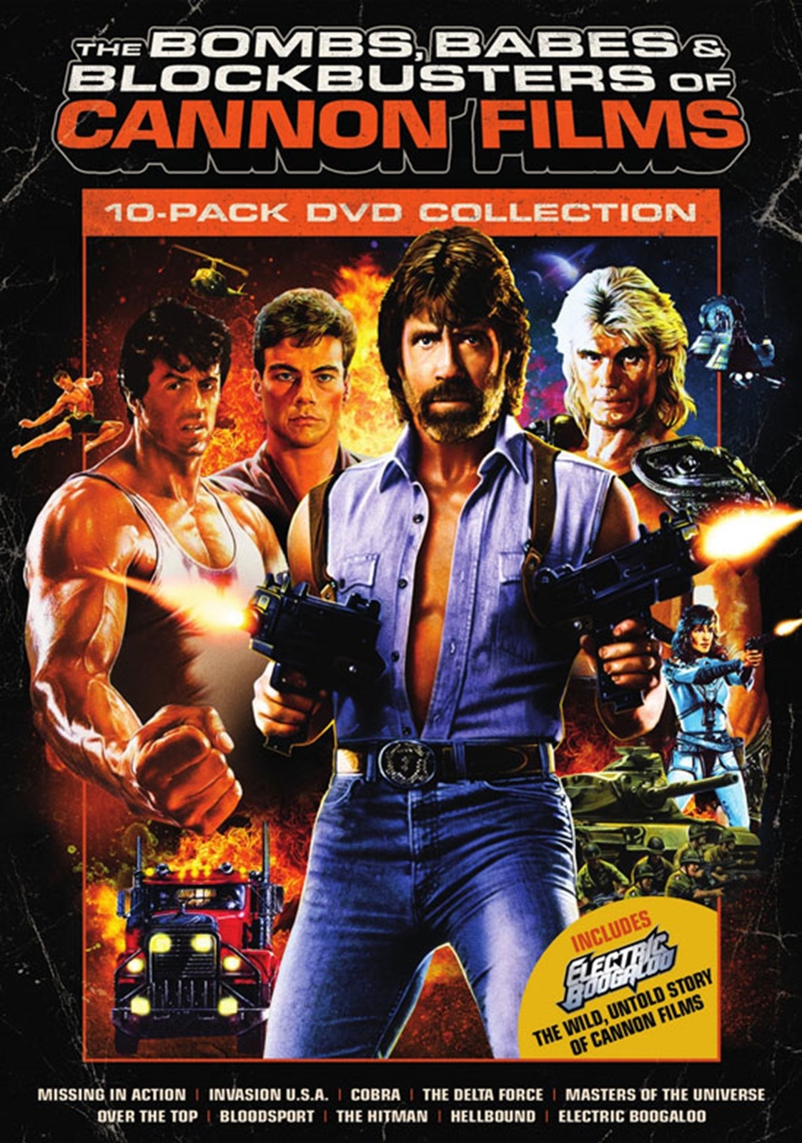 Cannon Films 10-film Collection DVD NEW