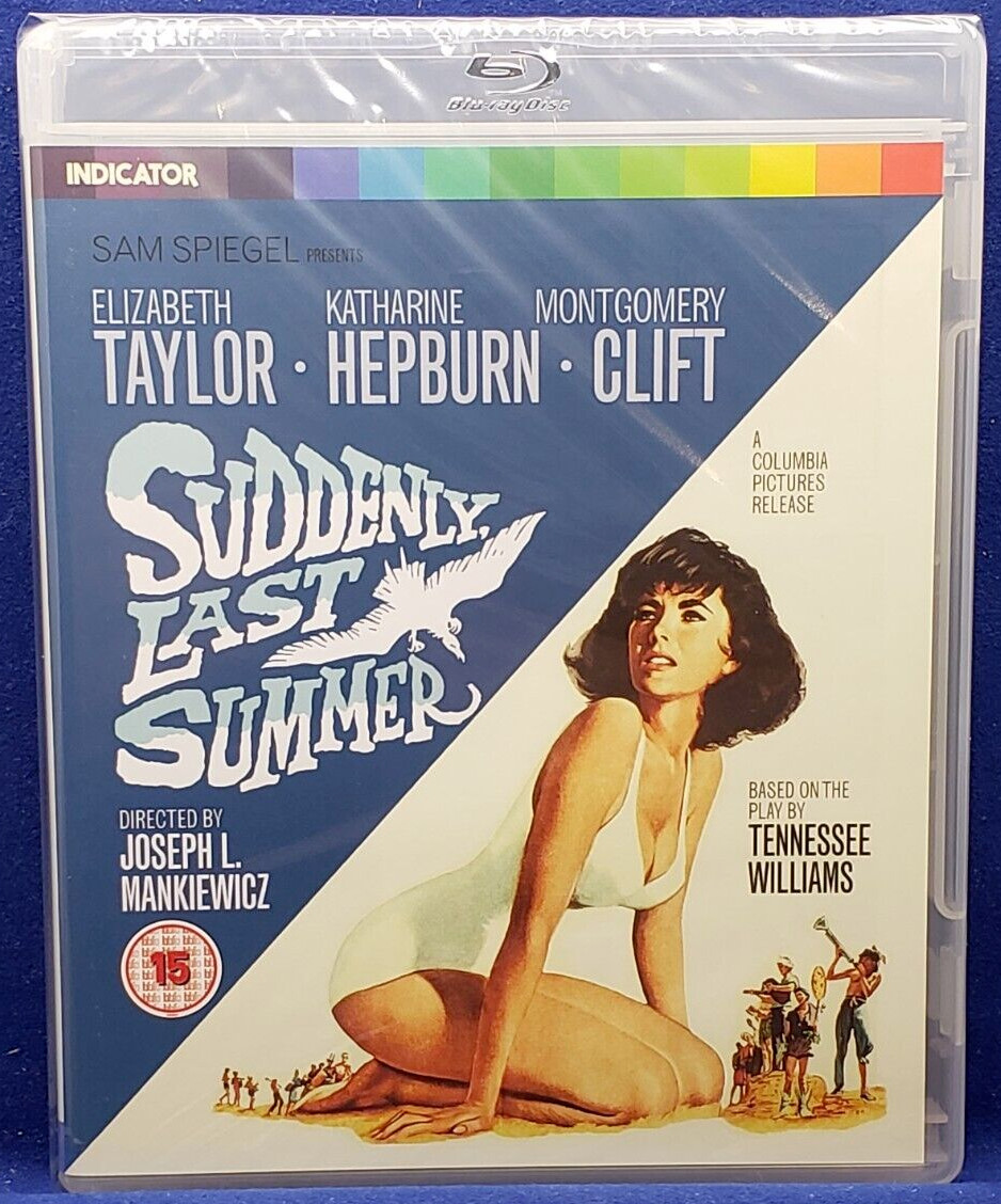 Suddenly, Last Summer (Blu-ray, 1959, Indicator #75) Elizabeth Taylor
