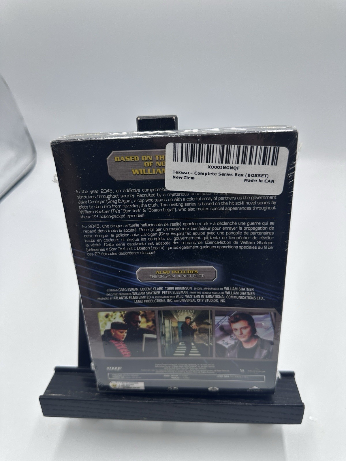 Tekwar William Shatner’s Masterpiece The Complete Series DVD 2008 New & Sealed