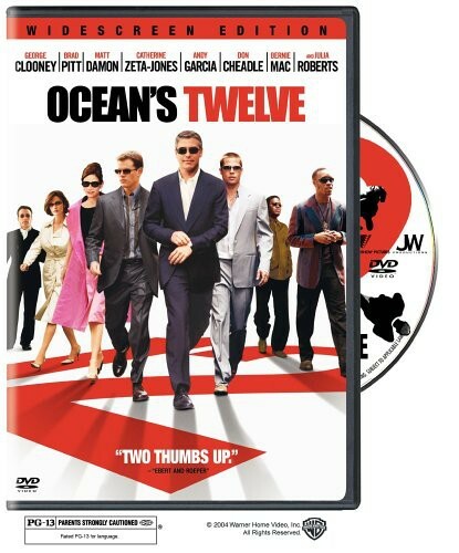 OCEANS TWELVE MOVIE – DVD – VERY GOOD