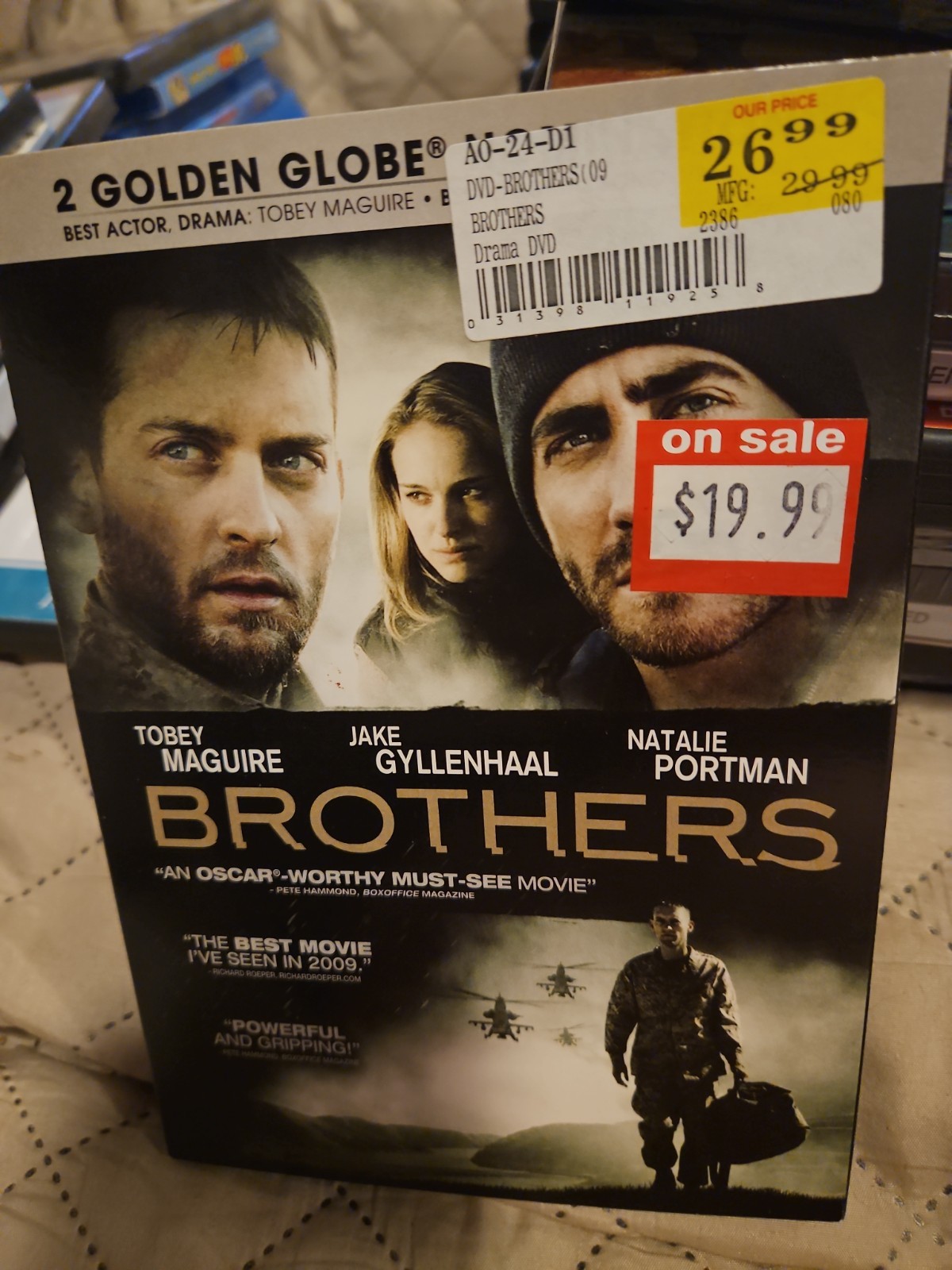 Brothers (DVD, 2009) W SLIPCOVER