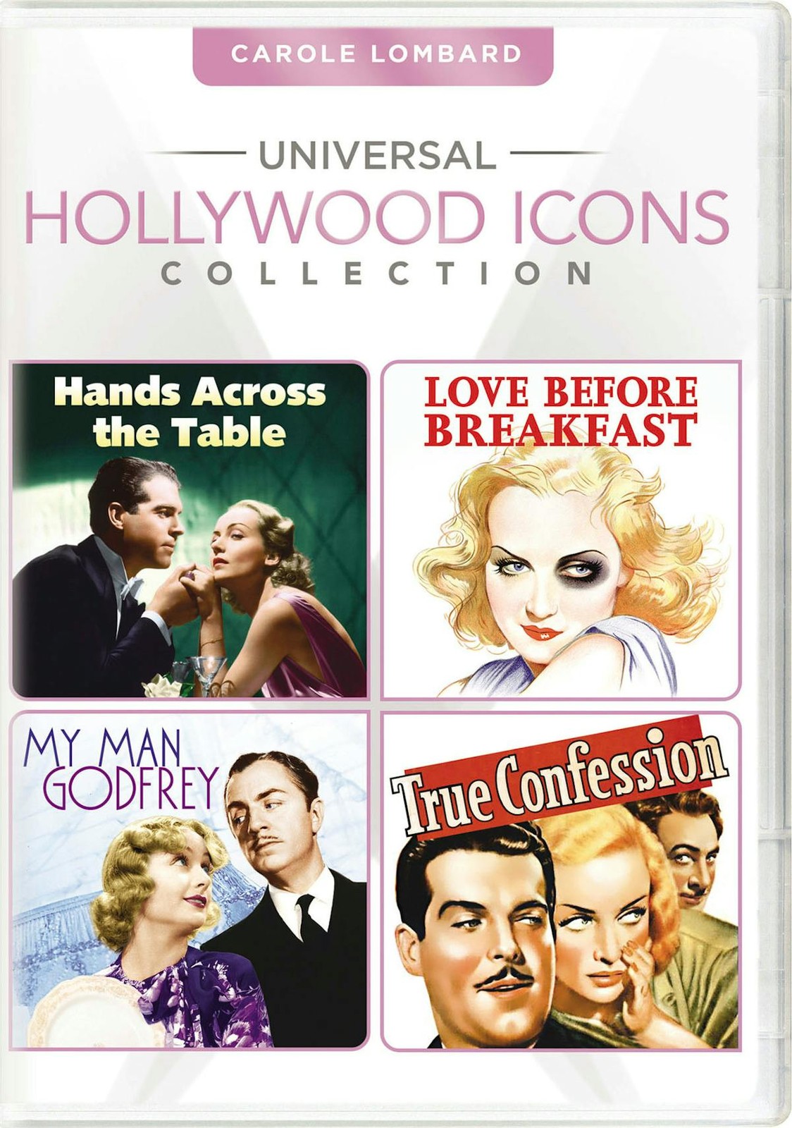 Universal Hollywood Icons Collection Carole Lombard DVD Gail Patrick NEW