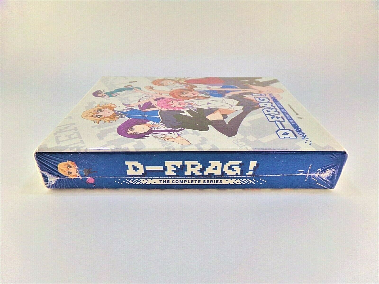 D-Frag: The Complete Series (Blu-ray/DVD, 2015, 4-Disc Set, Limited Edition)