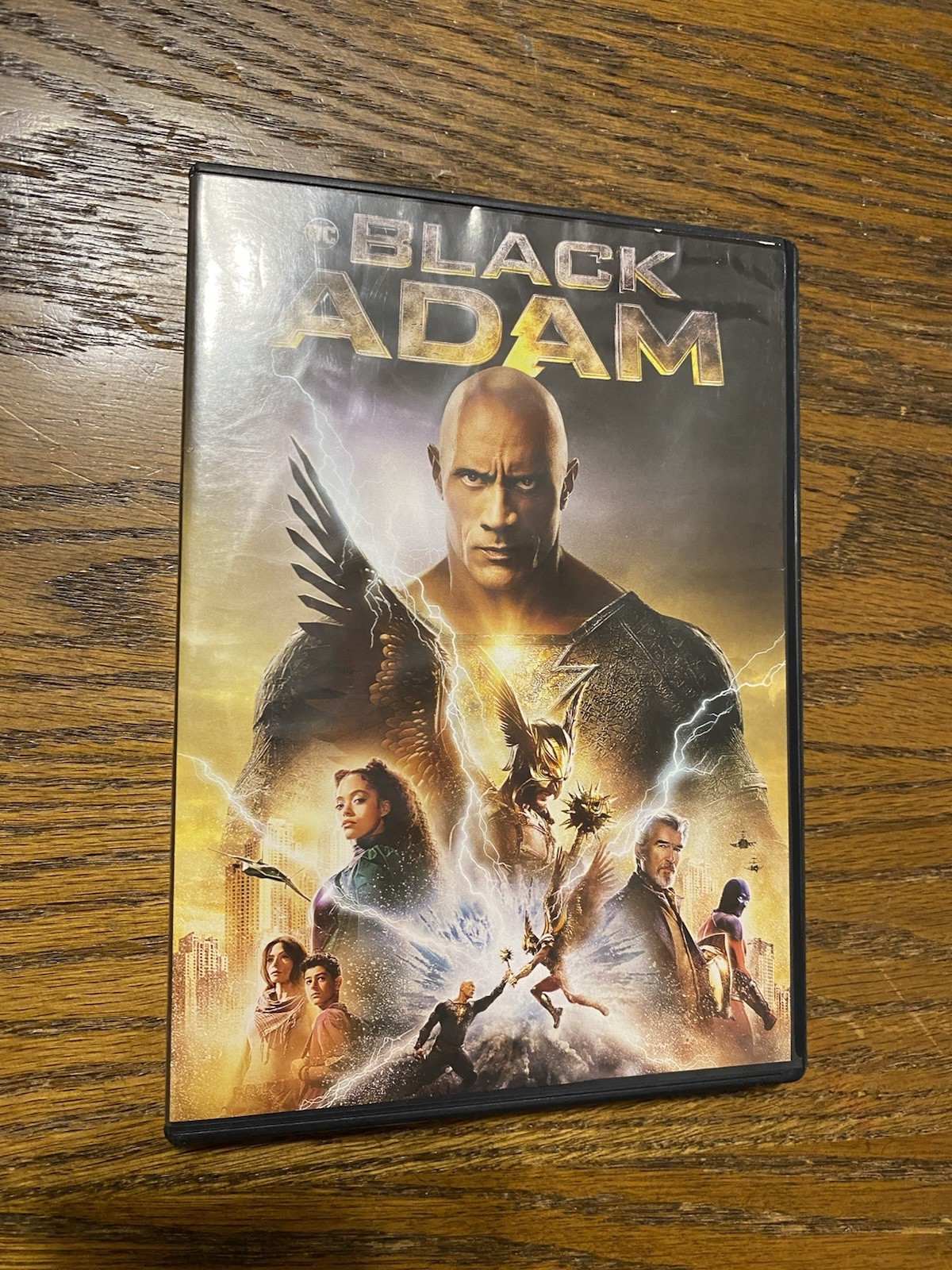 Black Adam (DVD, 2022) Dwayne Johnson Dr. Fate Hawkman The Atom DC Comics