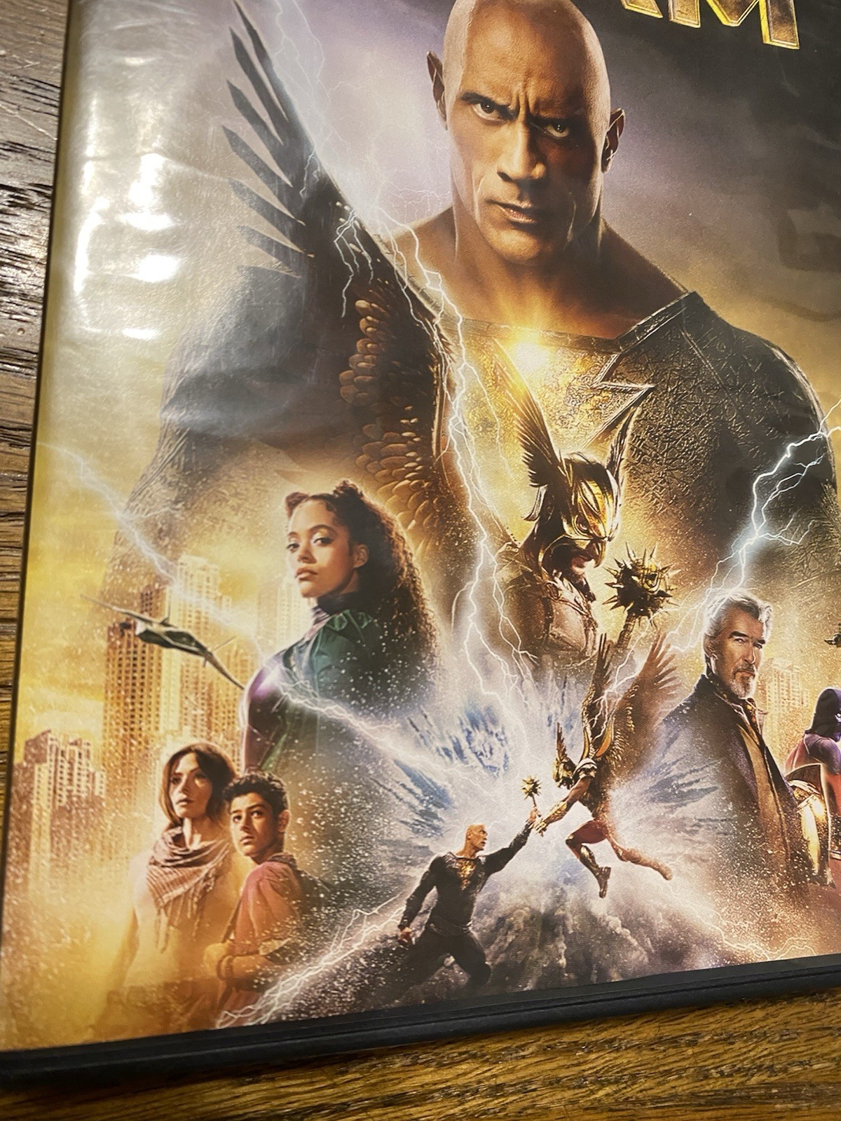 Black Adam (DVD, 2022) Dwayne Johnson Dr. Fate Hawkman The Atom DC Comics