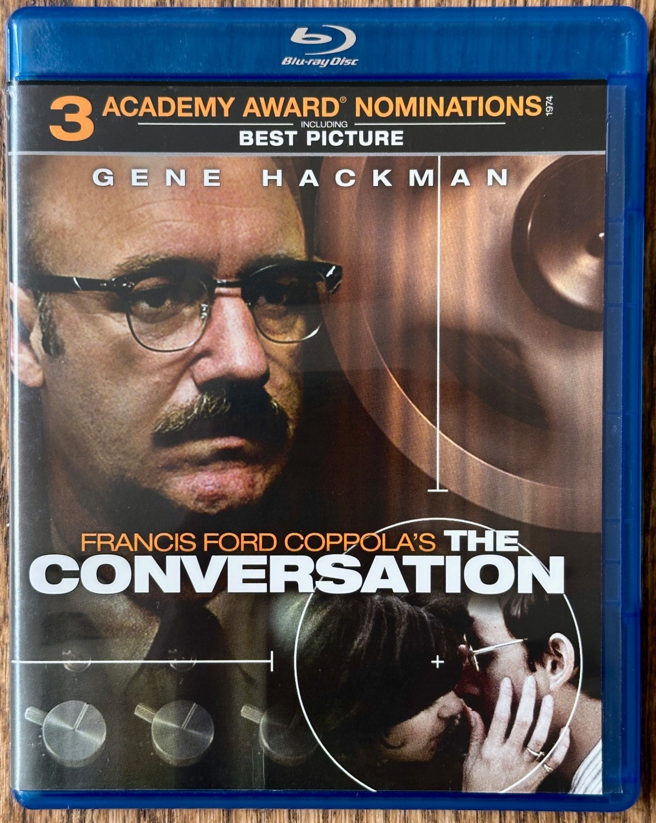 The Conversation (blu-ray) VG. OOP Lionsgate. Francis Ford Coppola Gene Hackman