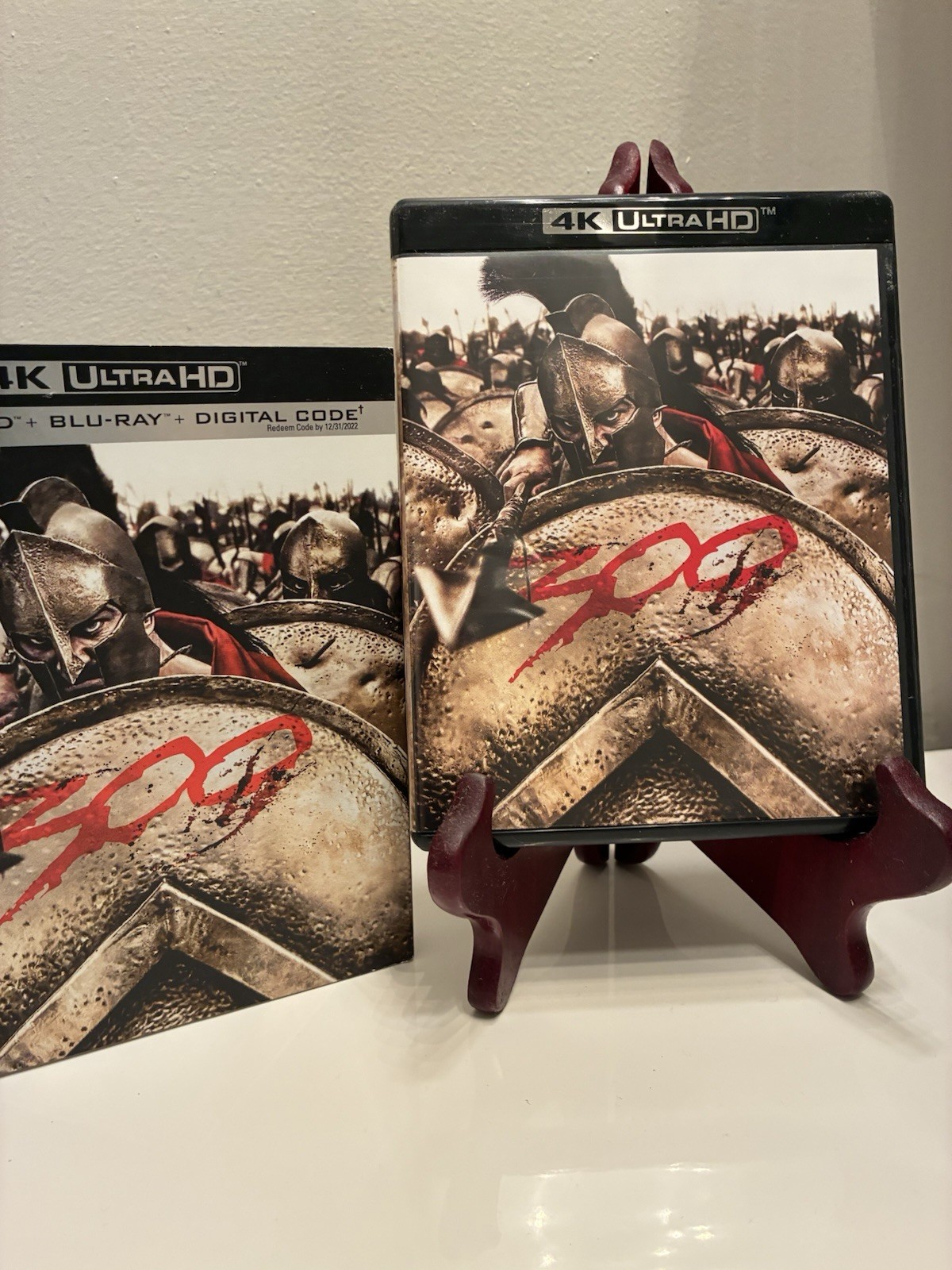 300 4K UHD + Blu-ray w/slipcover HDR R 2007 116 Min