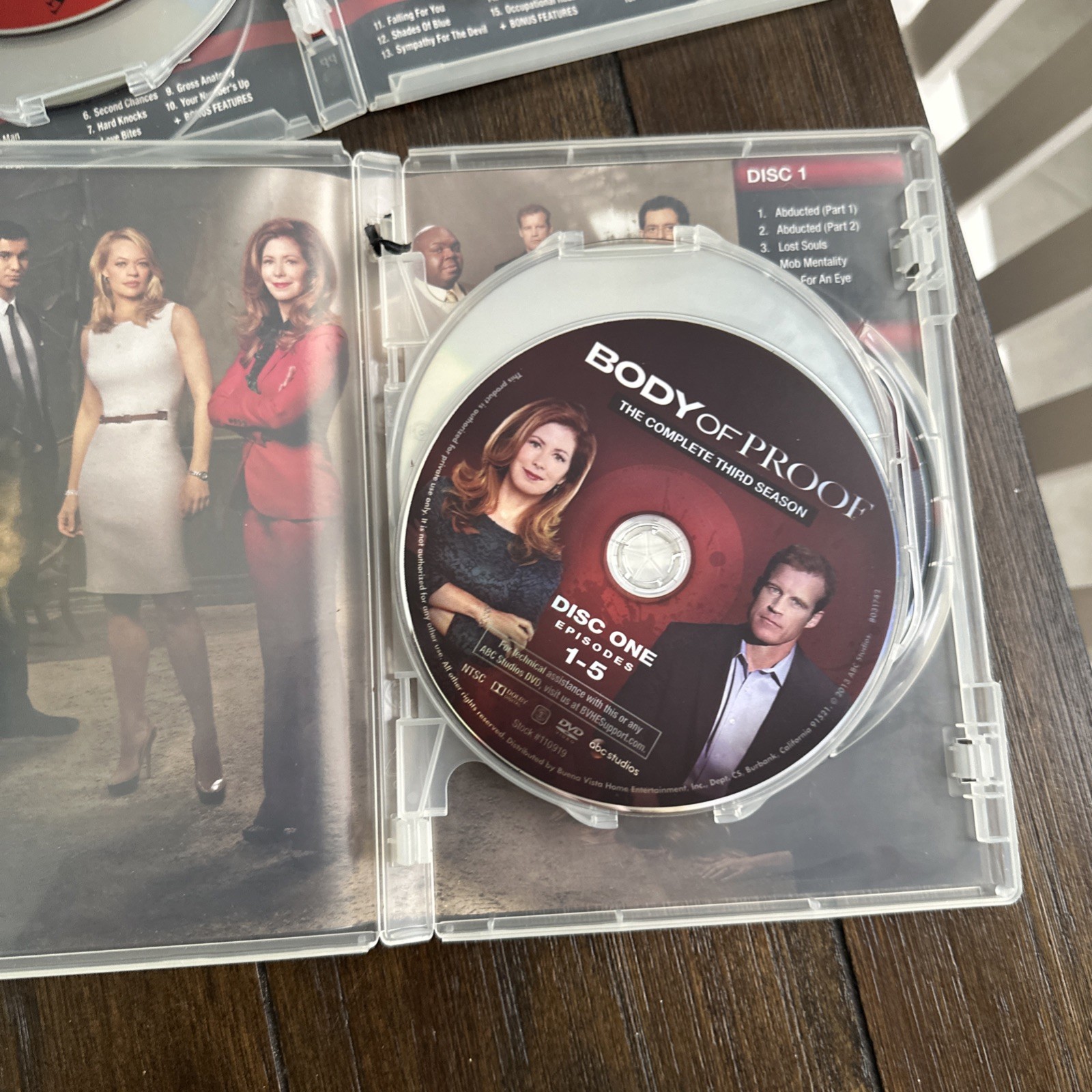 Body of Proof Complete Series Seasons 1 2 3 DVD Lot Dana Delany ABC TV Show
