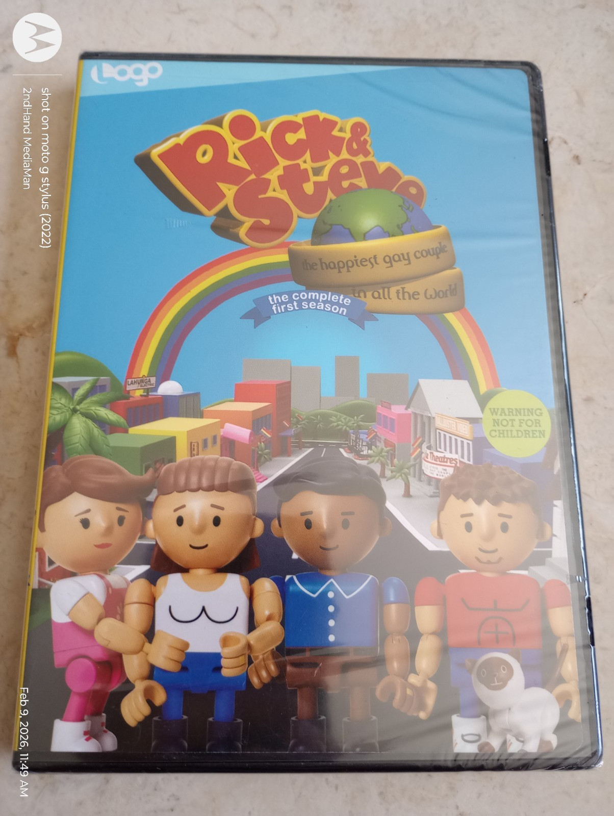 NEW SEALED RICK & STEVE DVD GAY LGBTQ