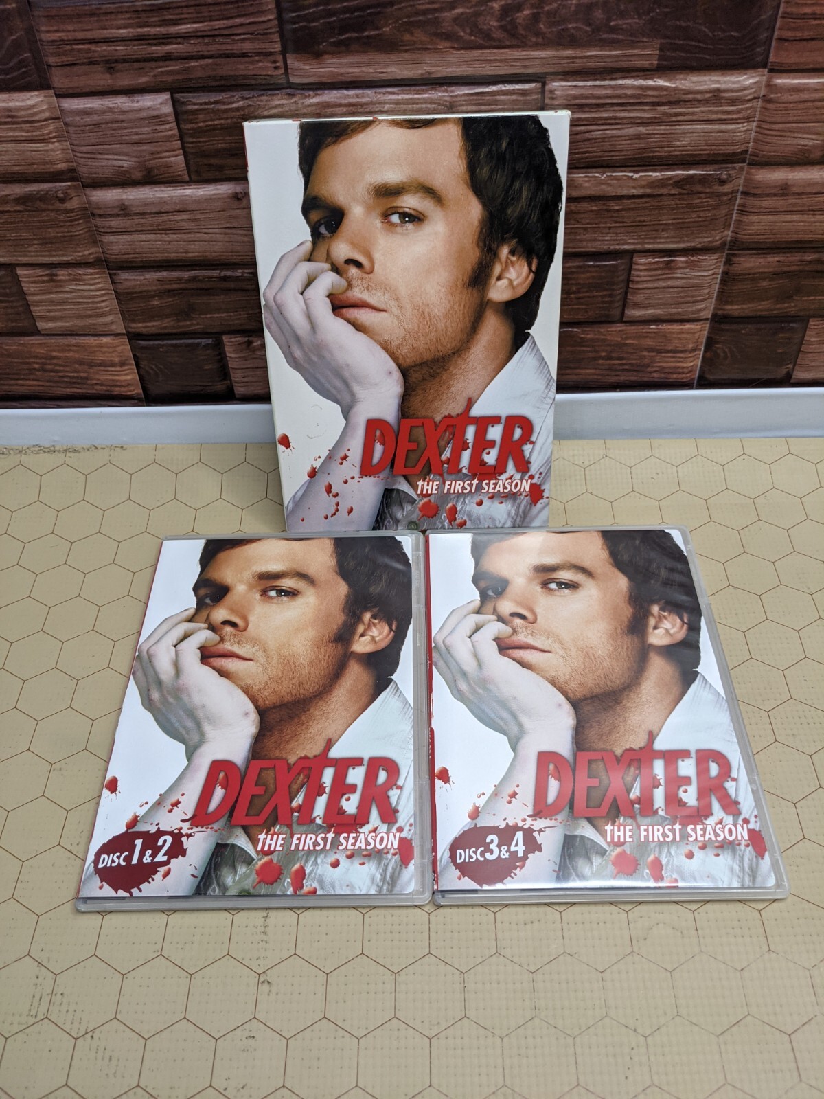 Dexter 3 Season Bundle 1 2 & 3 (DVD 3 Sets 12 DVDs 2007-2009 Showtime Ent)