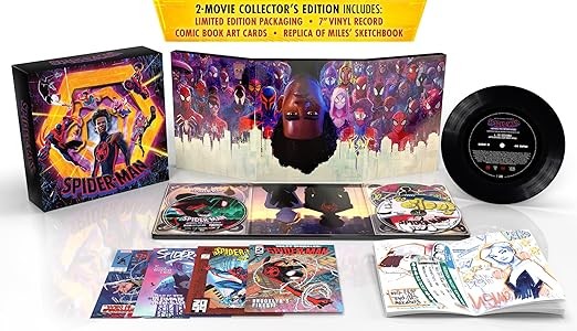 New Spider-verse 2-Movie Collector’s Edition (UHD + Blu-ray + Digital)