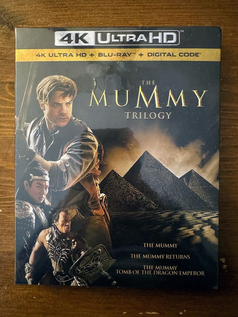The Mummy Trilogy [4K Ultra HD + Blu-ray + Digital]