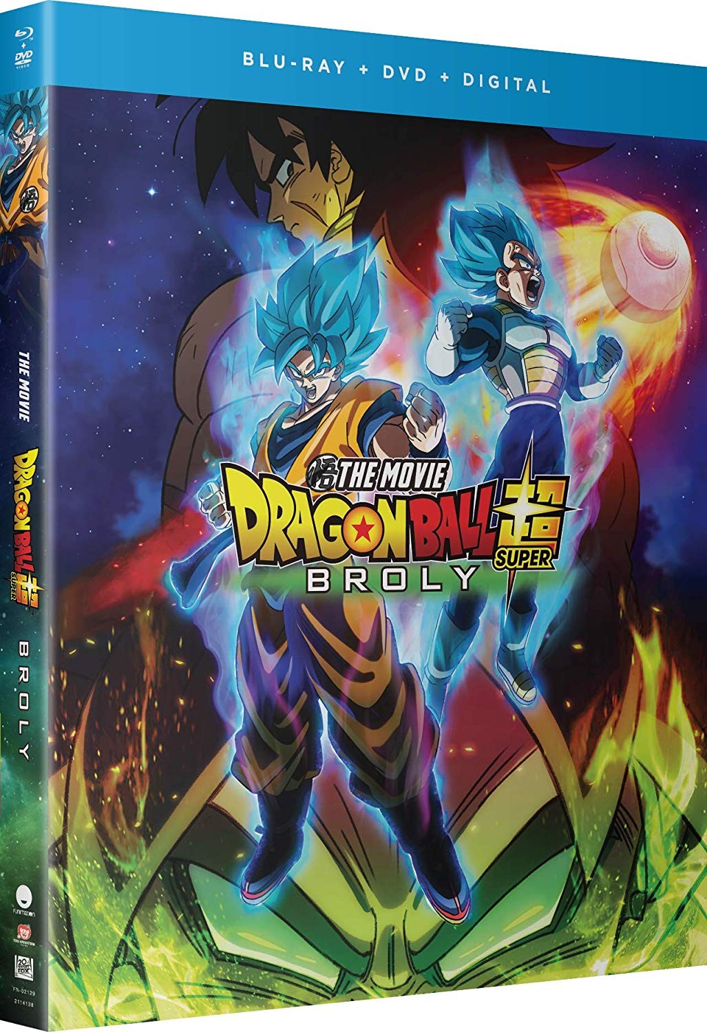 Universal Dragon Ball Super: Broly (Blu-Ray + DVD + Digital)