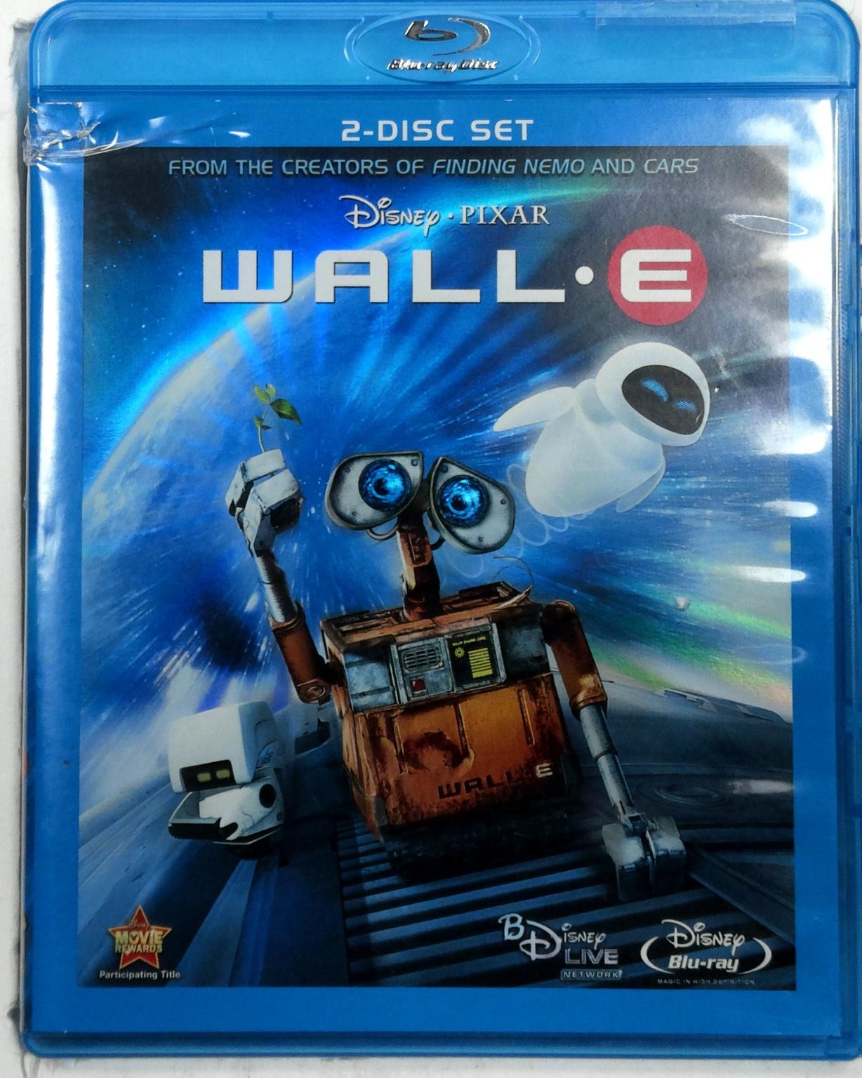 WALL•E Blu-ray 2008 2-Disc Set Disney Pixar Andrew Stanton Burn-E