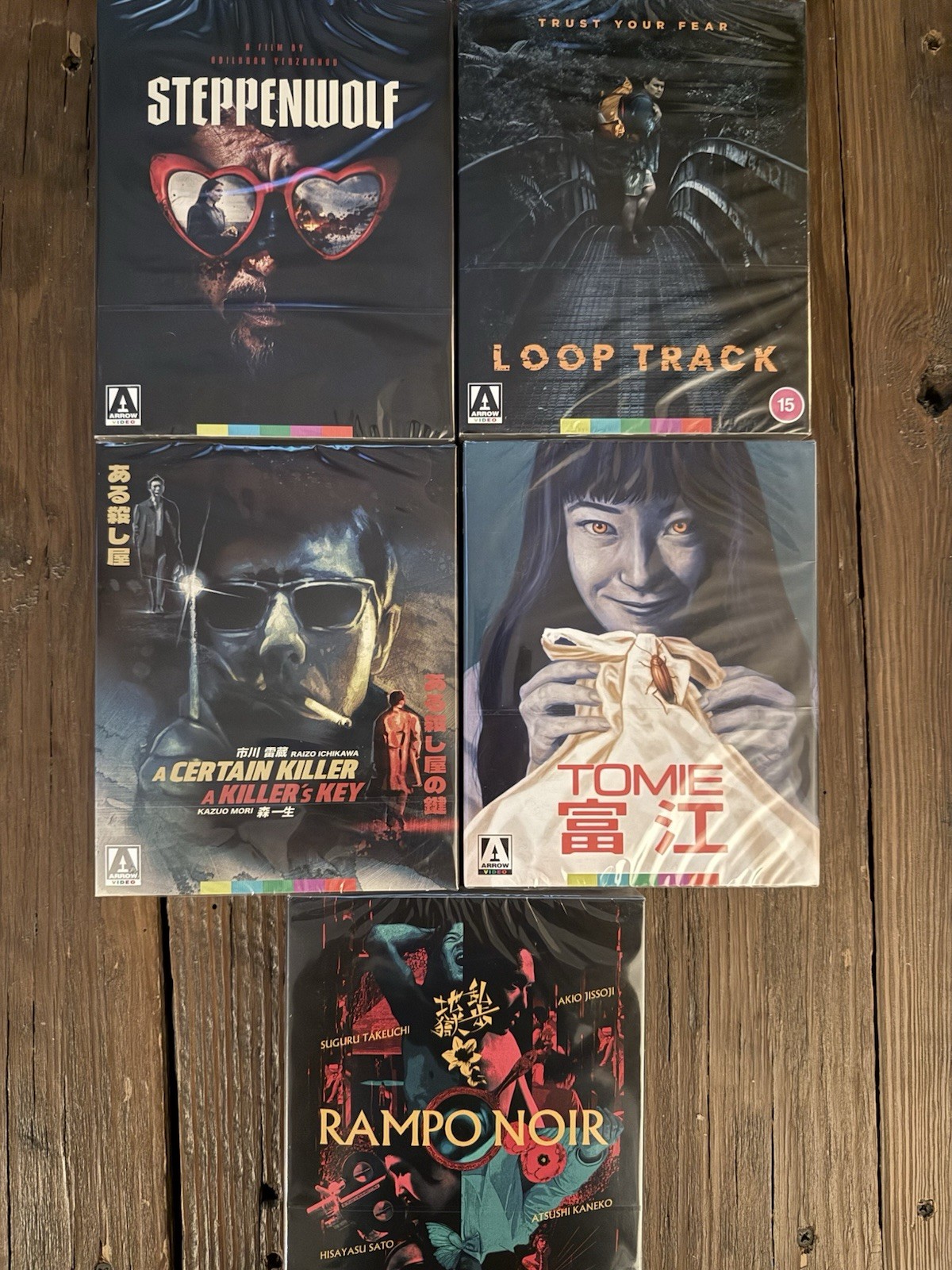Arrow Films Blu Ray Lot Limited Editions W/ Slipcovers (One Reg B Import) New!