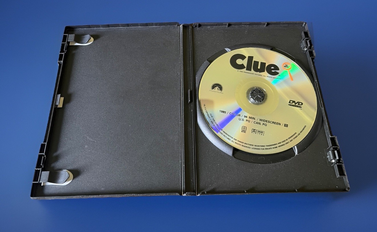 Clue (DVD, 2000) Classic 1980s Comedy, Tim Curry, Madeline Khan, Cult Movie