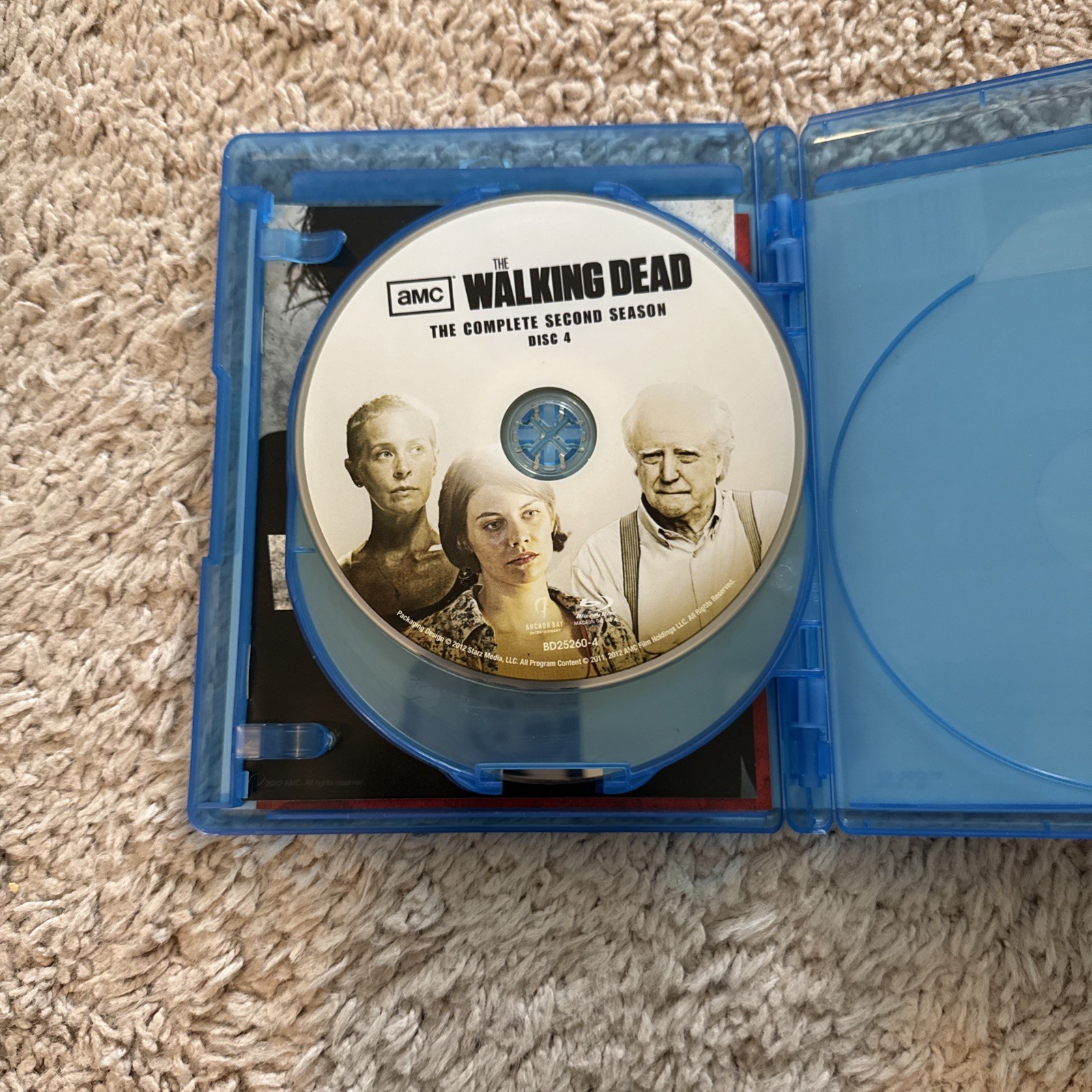 AMC The Walking Dead Complete Seasons 1-4 (16 Blu-ray Disc Set) TV Series Horror