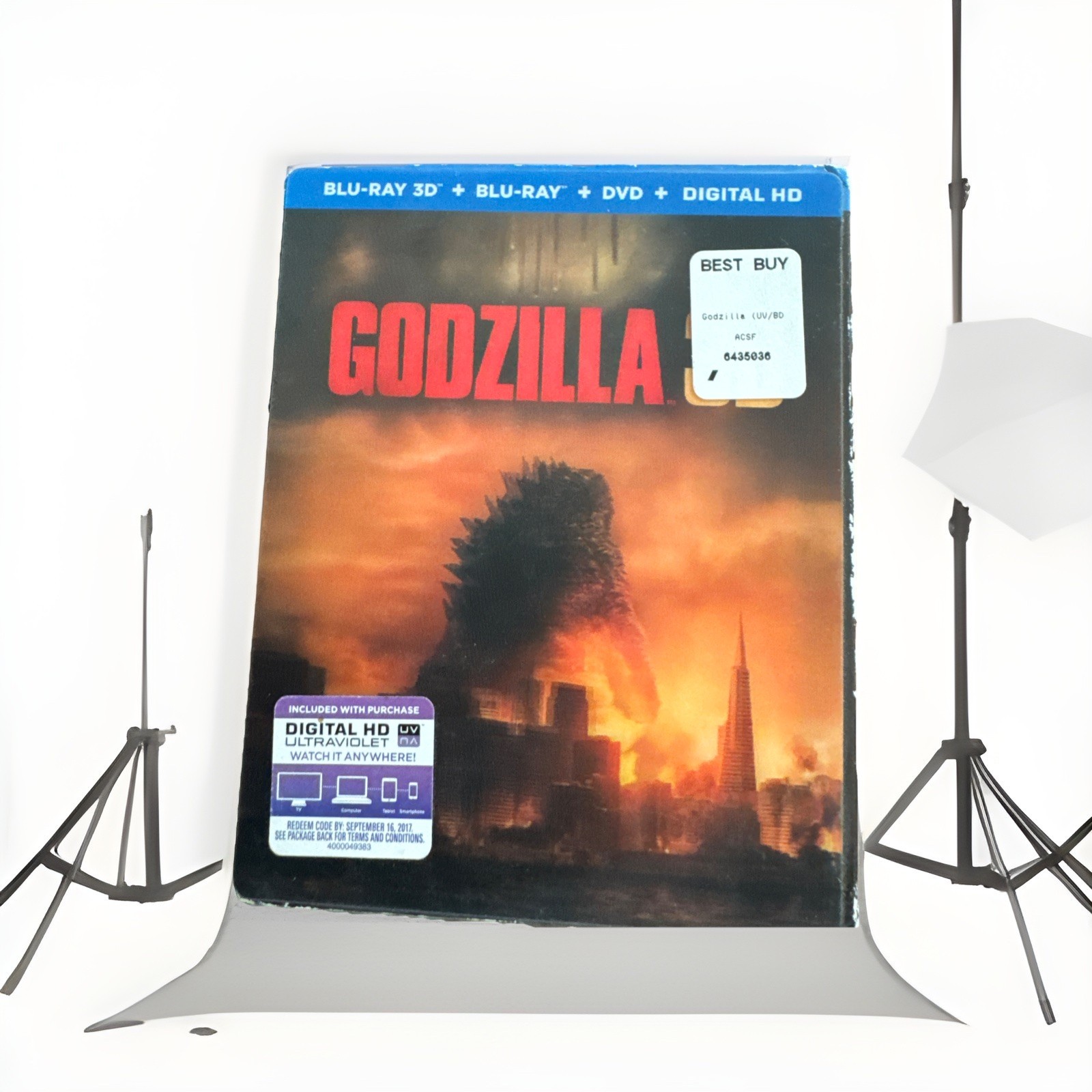 Godzilla (Blu-ray 3D, 2014)