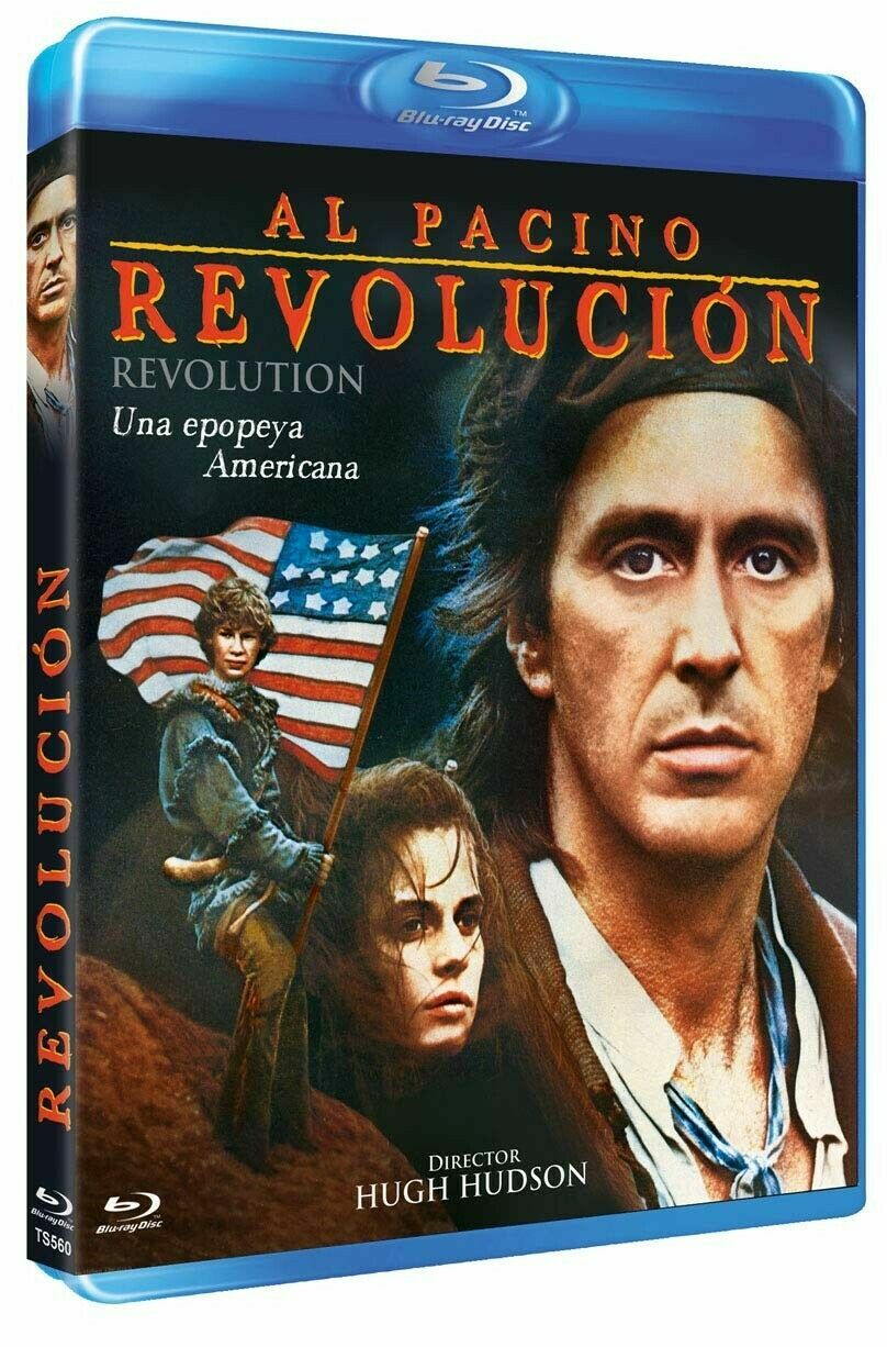 REVOLUTION (1985) Al Pacino Blu-Ray NEW (Spanish Package has English Audio)