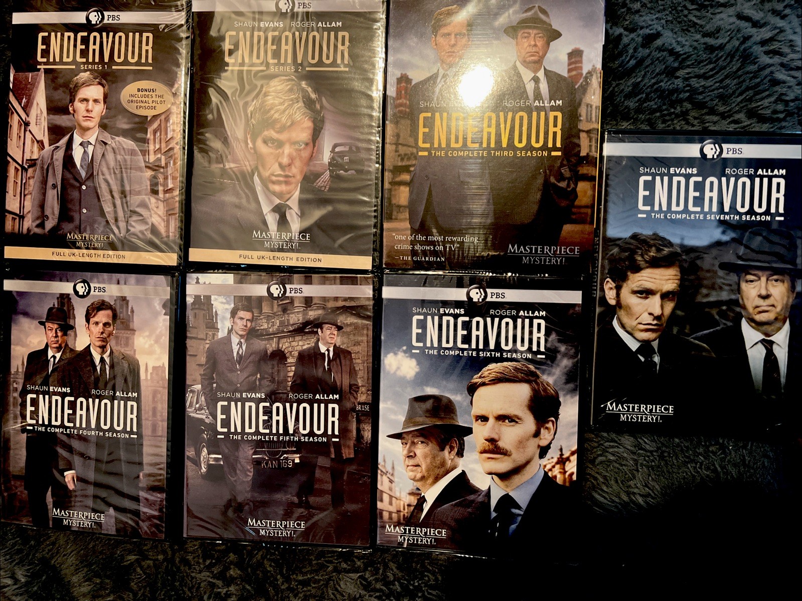 Masterpiece Mystery ENDEAVOUR Series the Complete Seasons 1-7