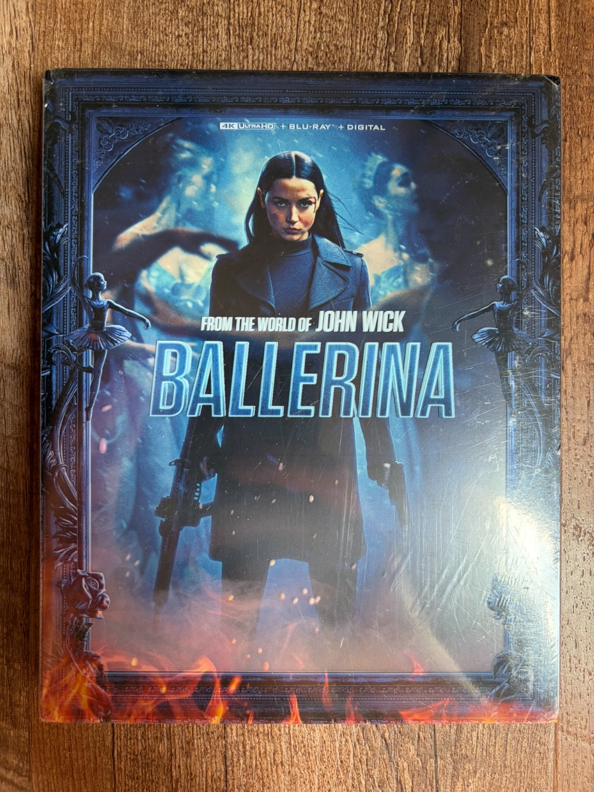 Ballerina w. Steelbook (4K UHD + Blu-ray + Digital, 2025, Region Free) *NEW*
