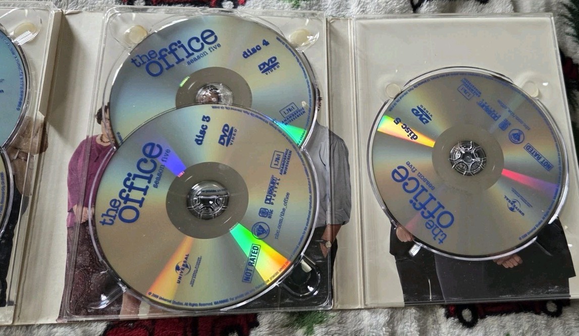 Universal The Office Season 5 DVD TV Series Steve Carell Deleted Scenes