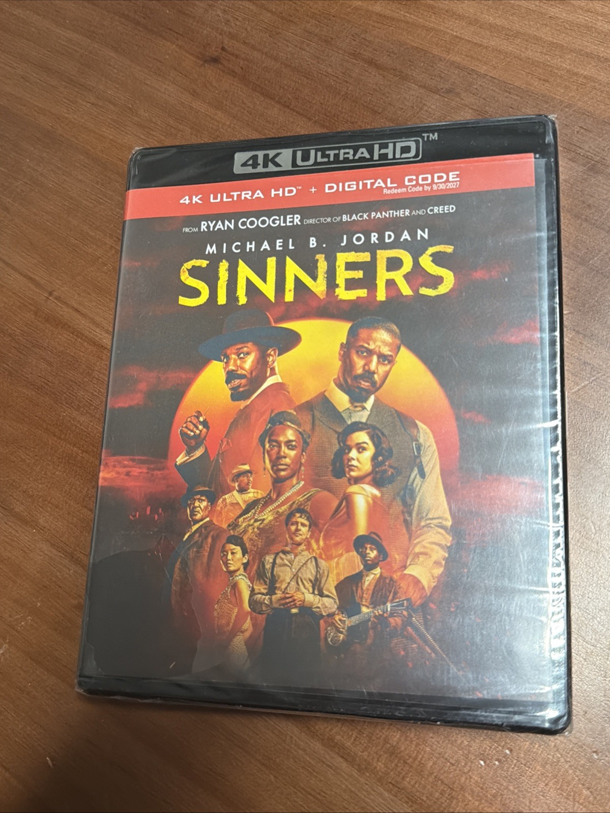 Sinners 4K UHD Blu-ray New