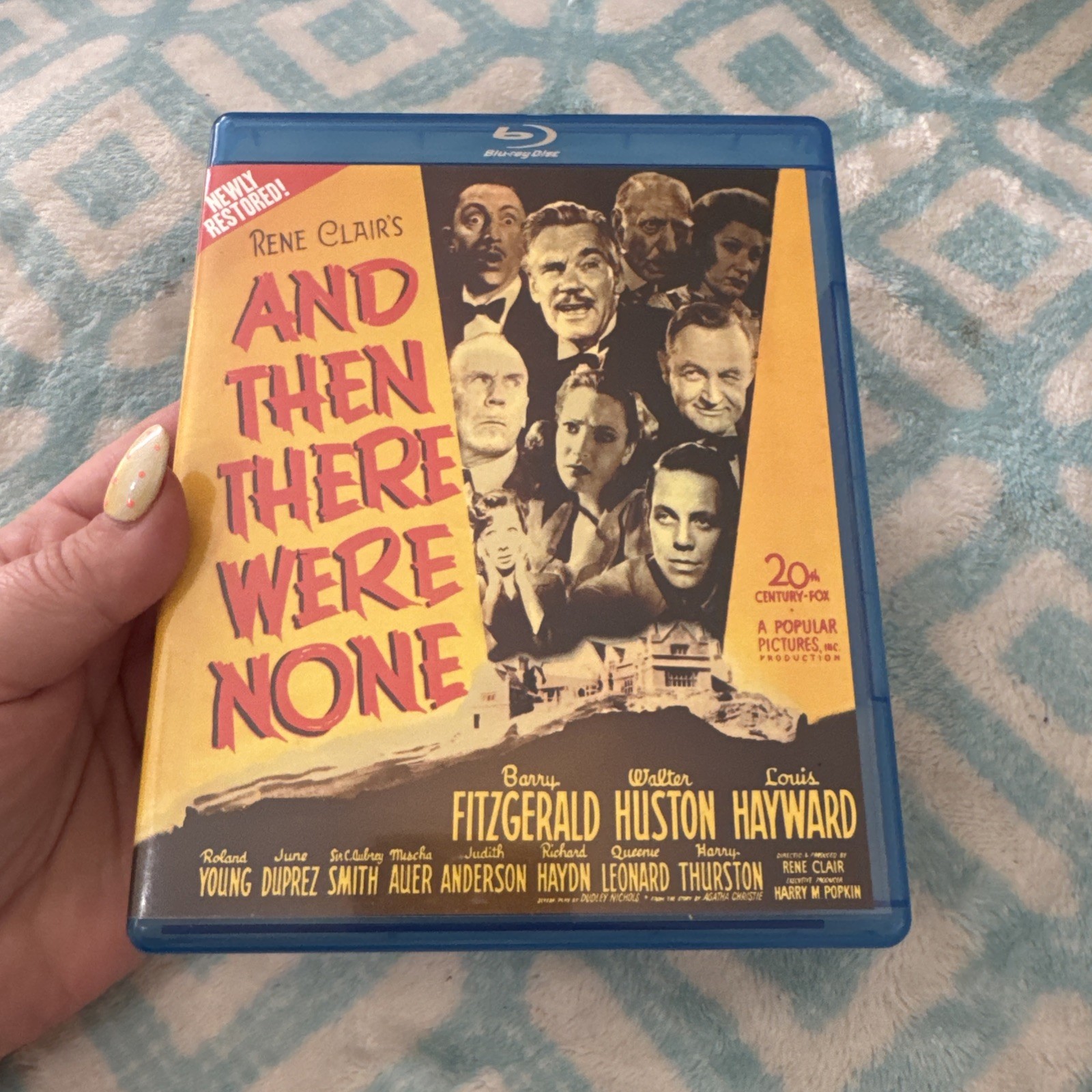 AND THEN THERE WERE NONE All-Region Blu-ray mystery Rare OOP** DISC EXCELLENT!
