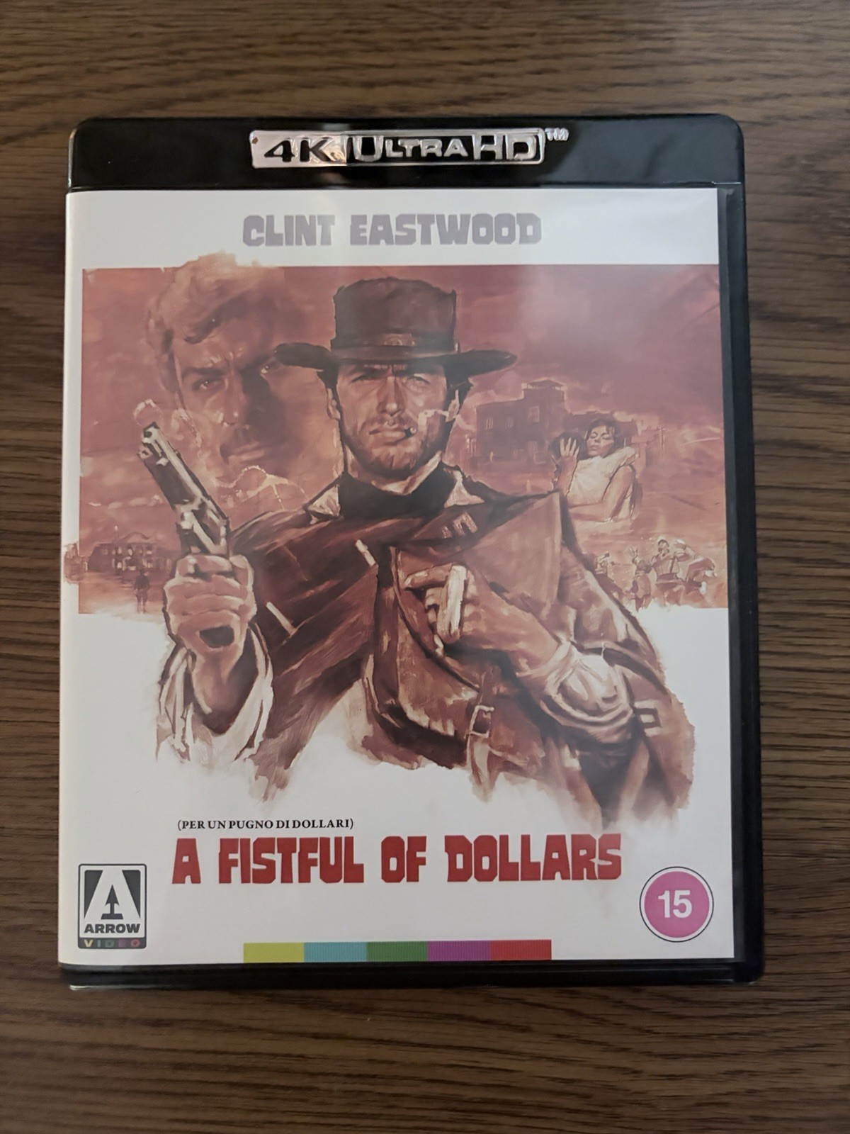 A Fistful of Dollars [4K UHD Blu-ray] Arrow Video UK Clint Eastwood 4K ONLY